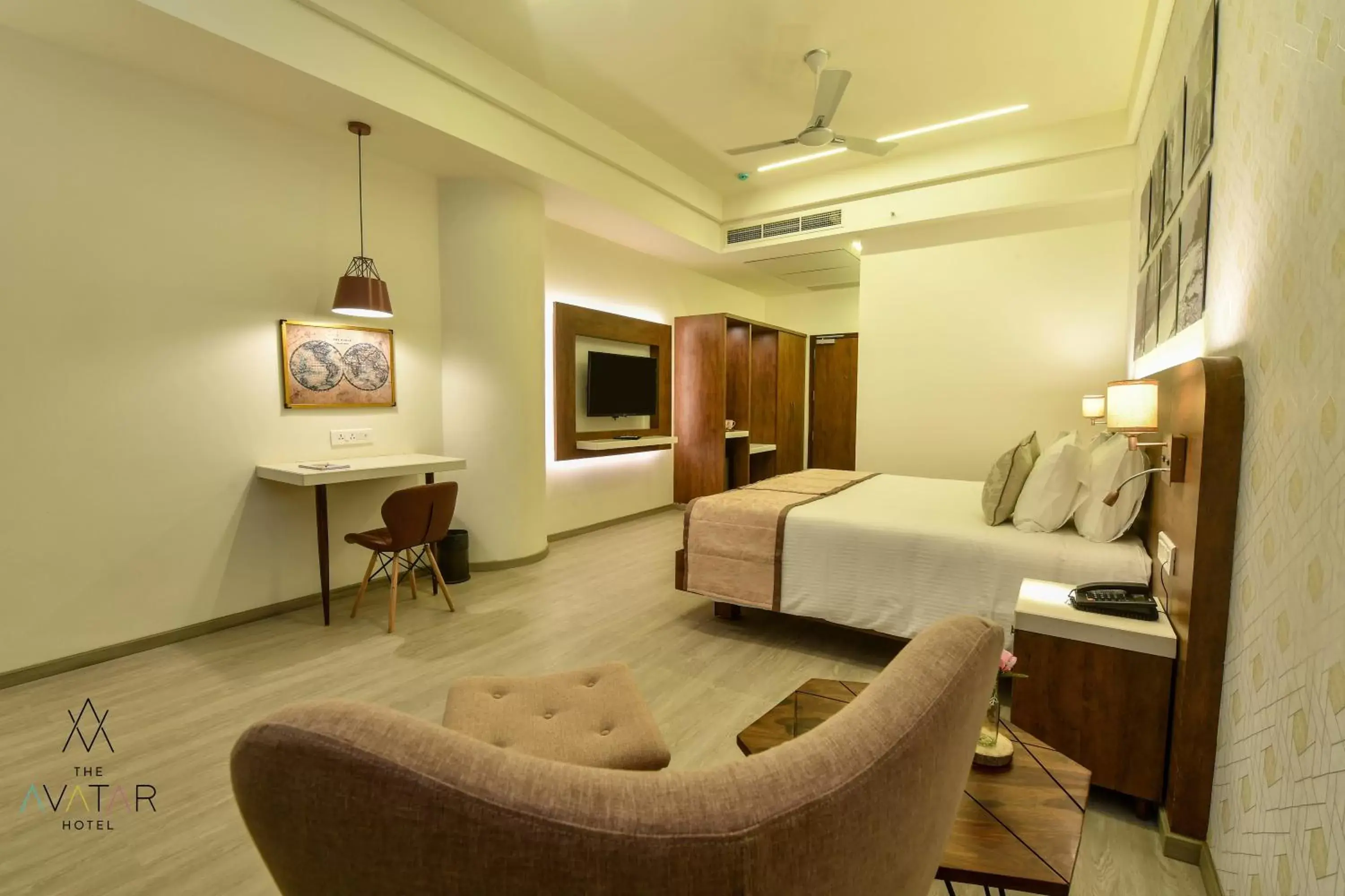 View (from property/room), Bed in The Avatar Hotel & Convention View (from property/room), Bed in The Avatar Hotel & Convention