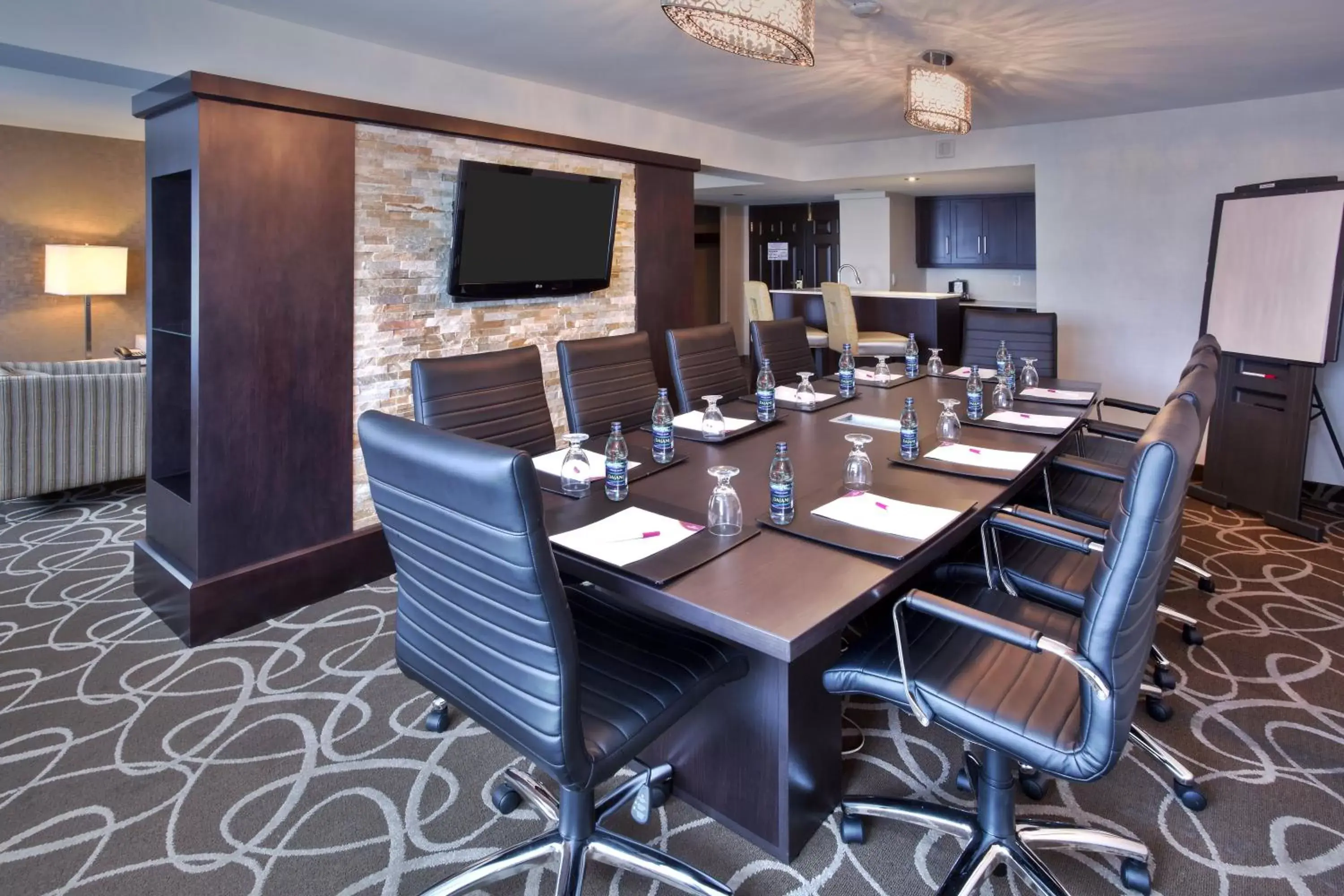 Meeting/conference room in Crowne Plaza Kitchener-Waterloo, an IHG Hotel