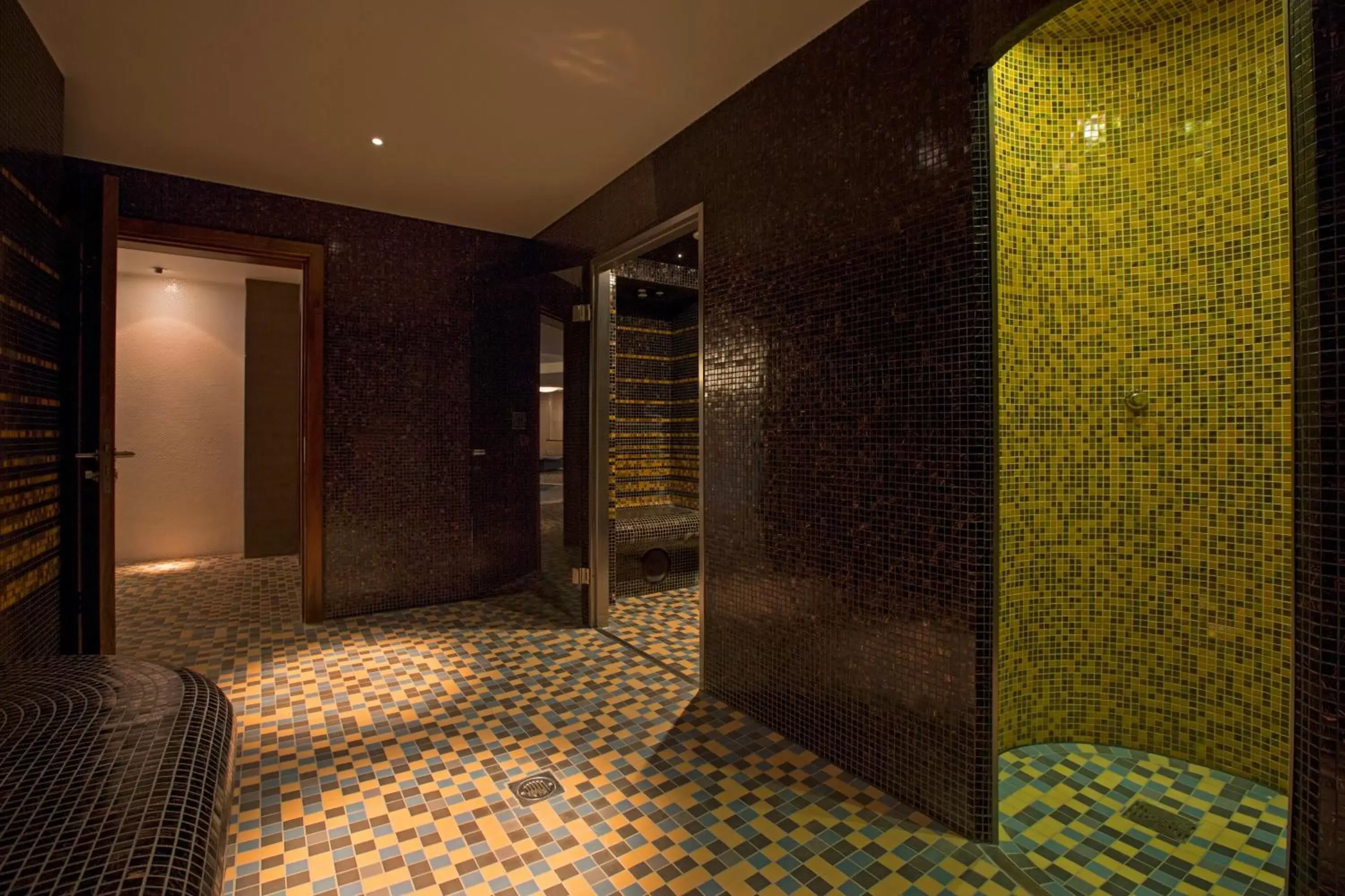 Sauna, Bathroom in Hilton London Heathrow Airport Terminal 5