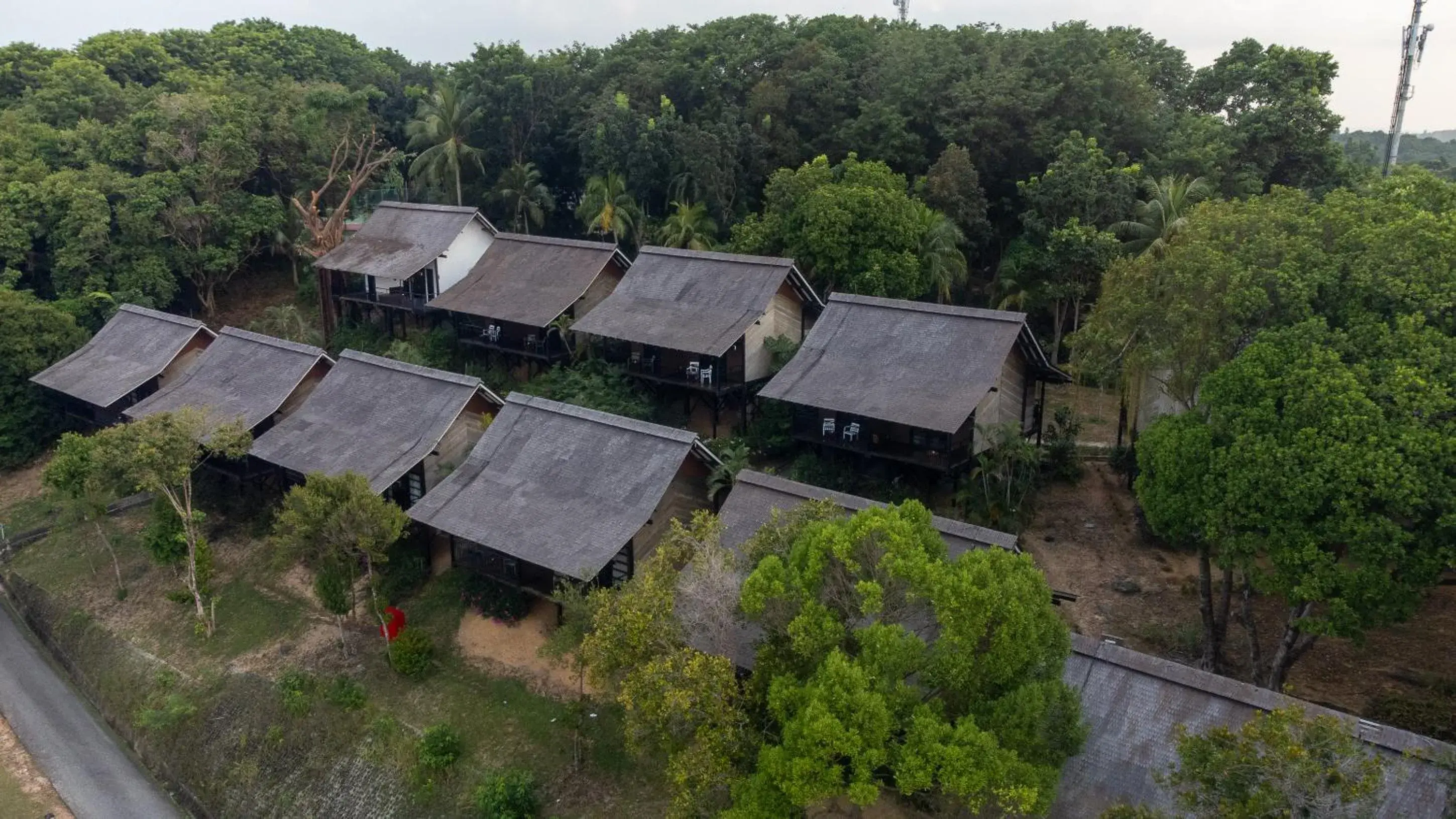 Property building, Bird's-eye View in Turi Beach Resort