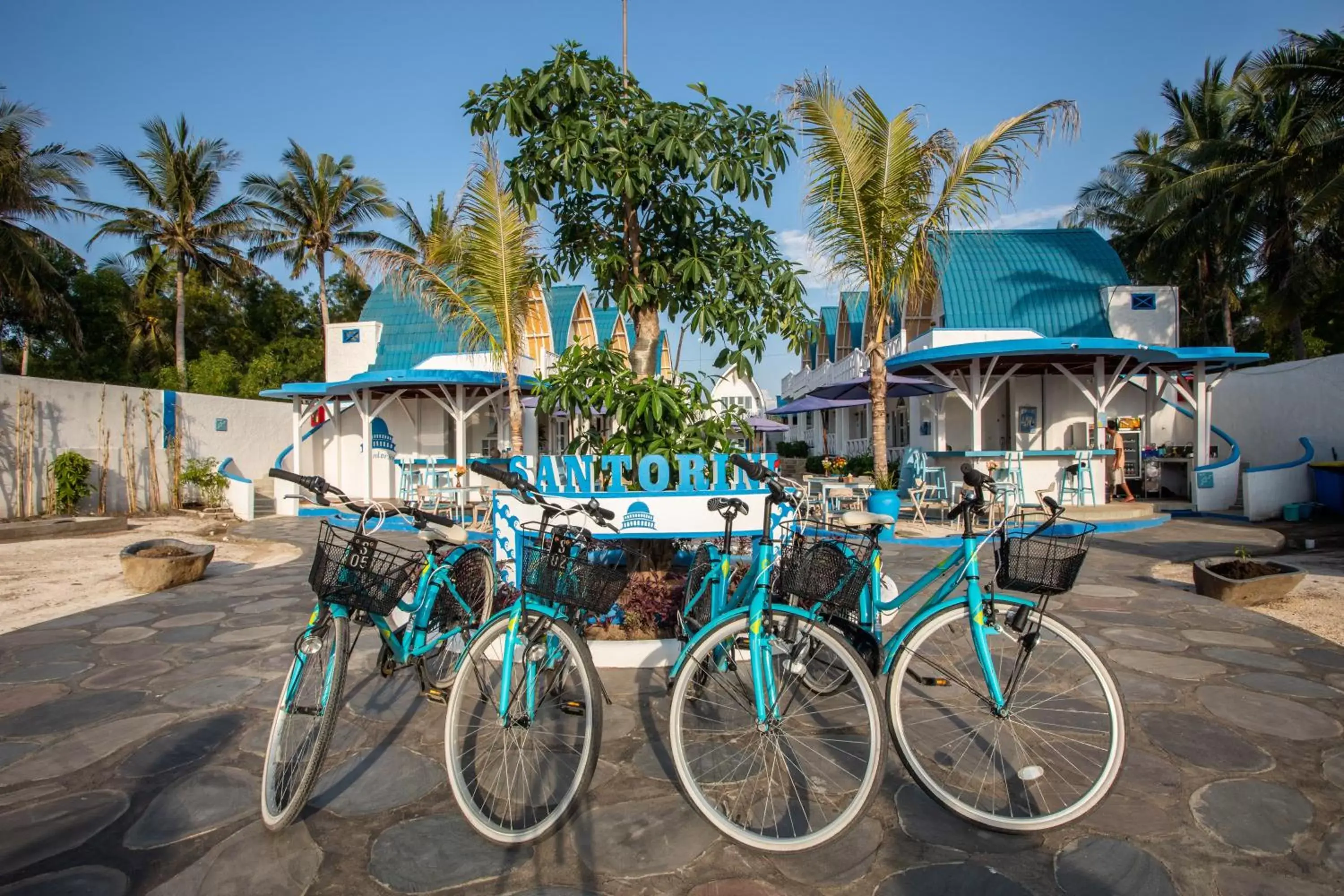 Cycling in Santorini Beach Resort