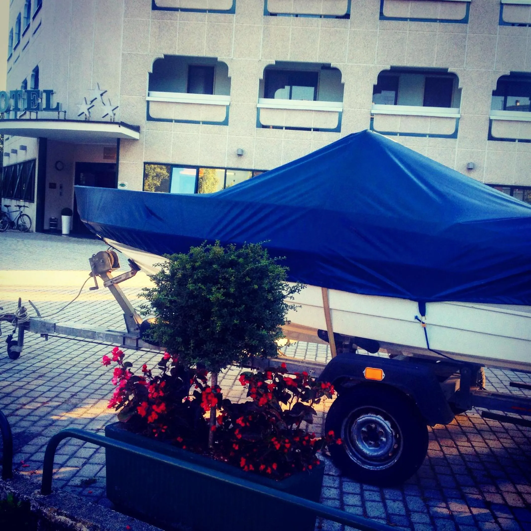 Property building in Hotel Romanisio