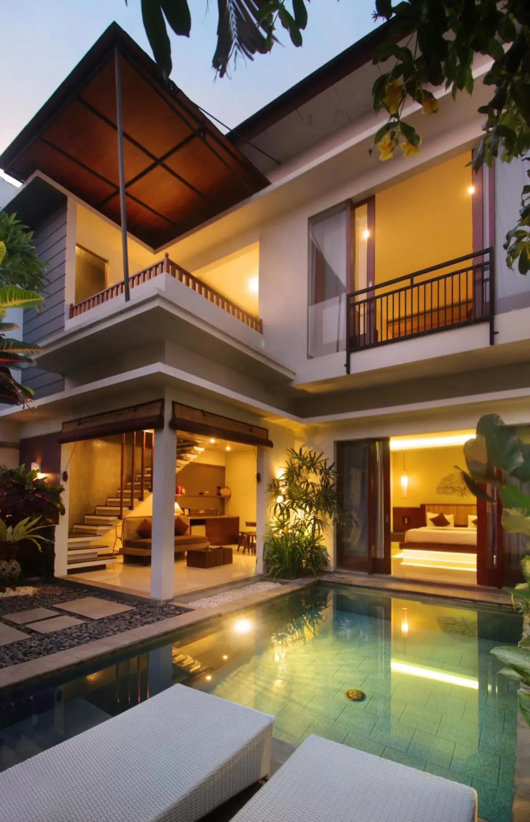 Property building, Swimming Pool in Maharaja Villas Bali - CHSE Certified