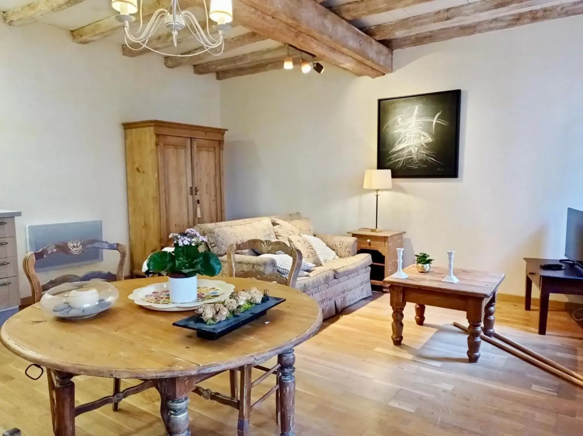 Living room, Dining Area in Domaine de Rasigous