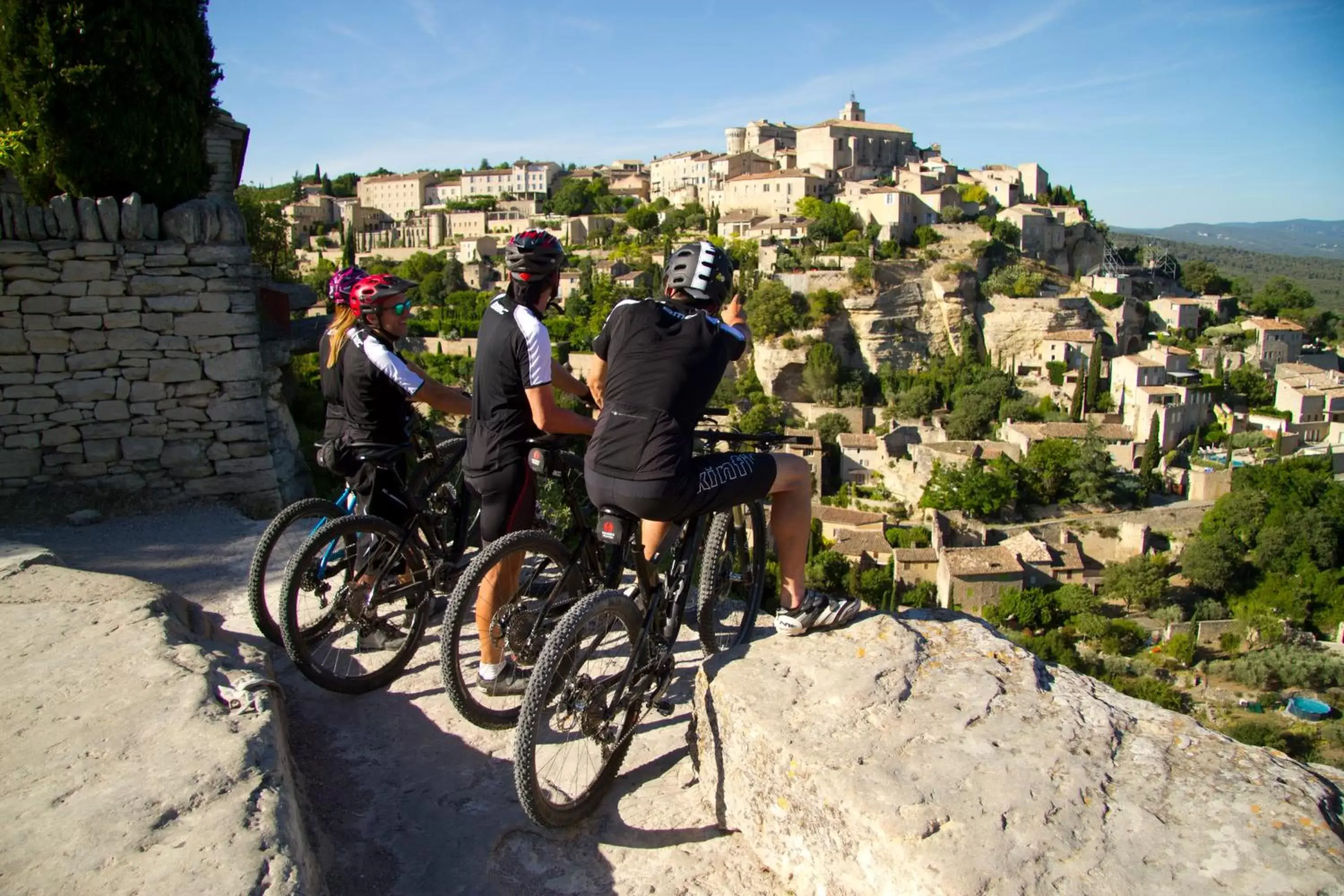 Biking in Coquillade Provence