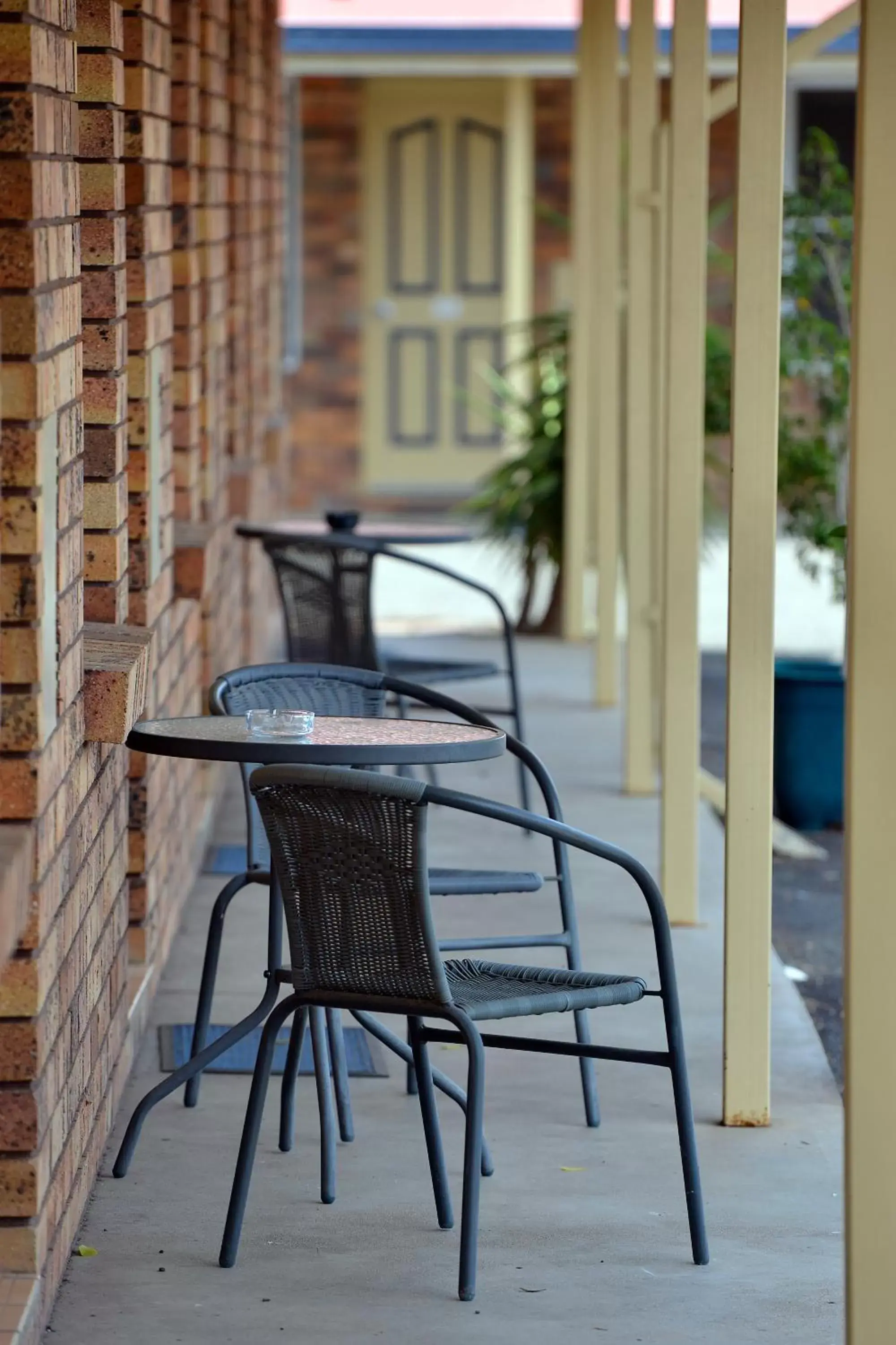 Decorative detail, Balcony/Terrace in Bellview Motel