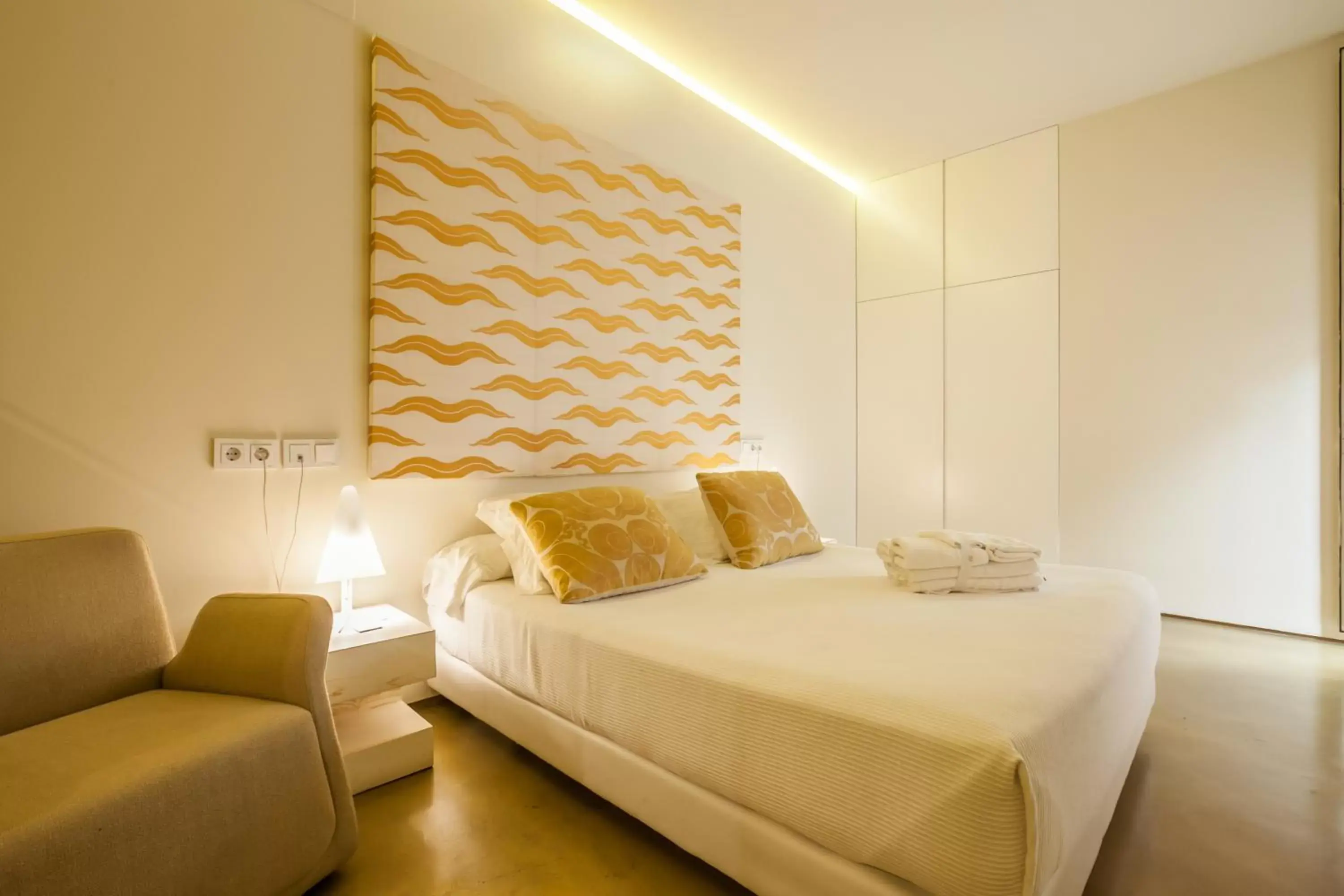 Decorative detail, Bed in Hotel Viento10