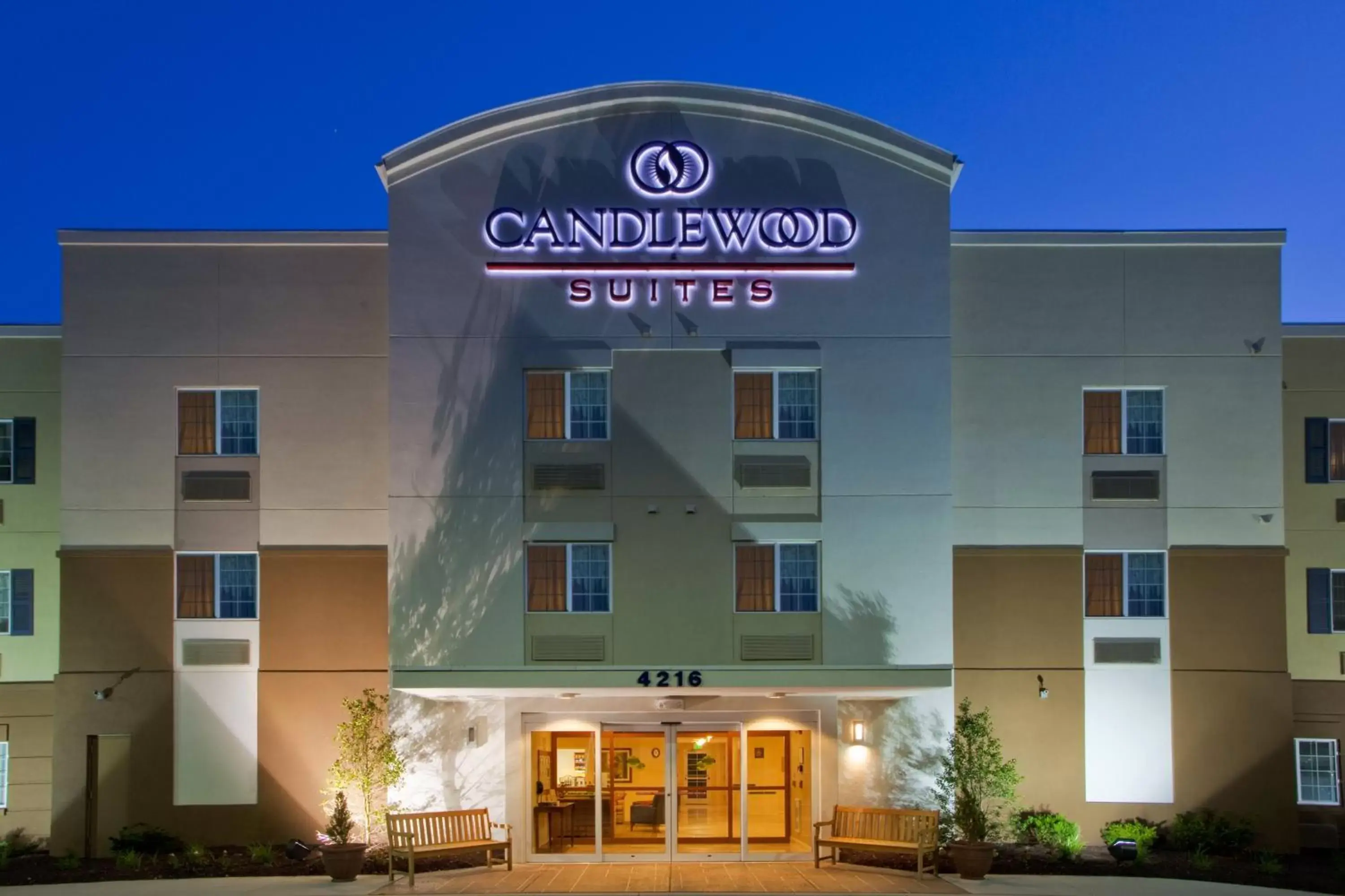 Property Building in Candlewood Suites Aberdeen-Bel Air, an IHG Hotel