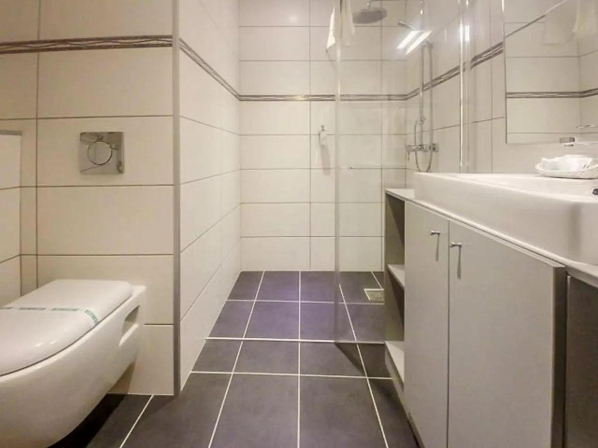 Shower, Bathroom in Hotel Trianon
