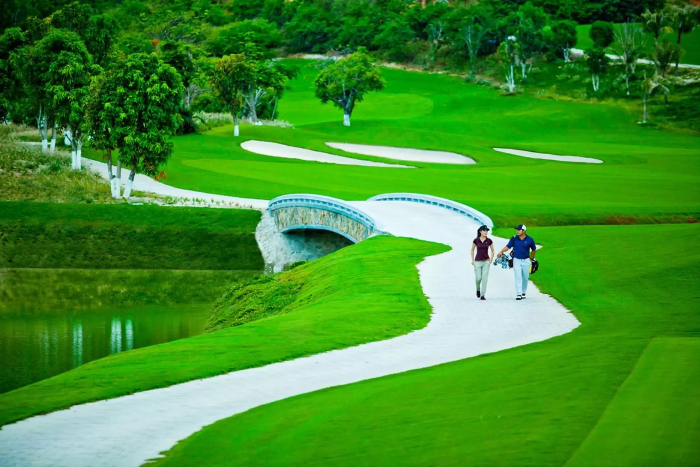 Golfcourse, Golf in Vinpearl Resort Nha Trang