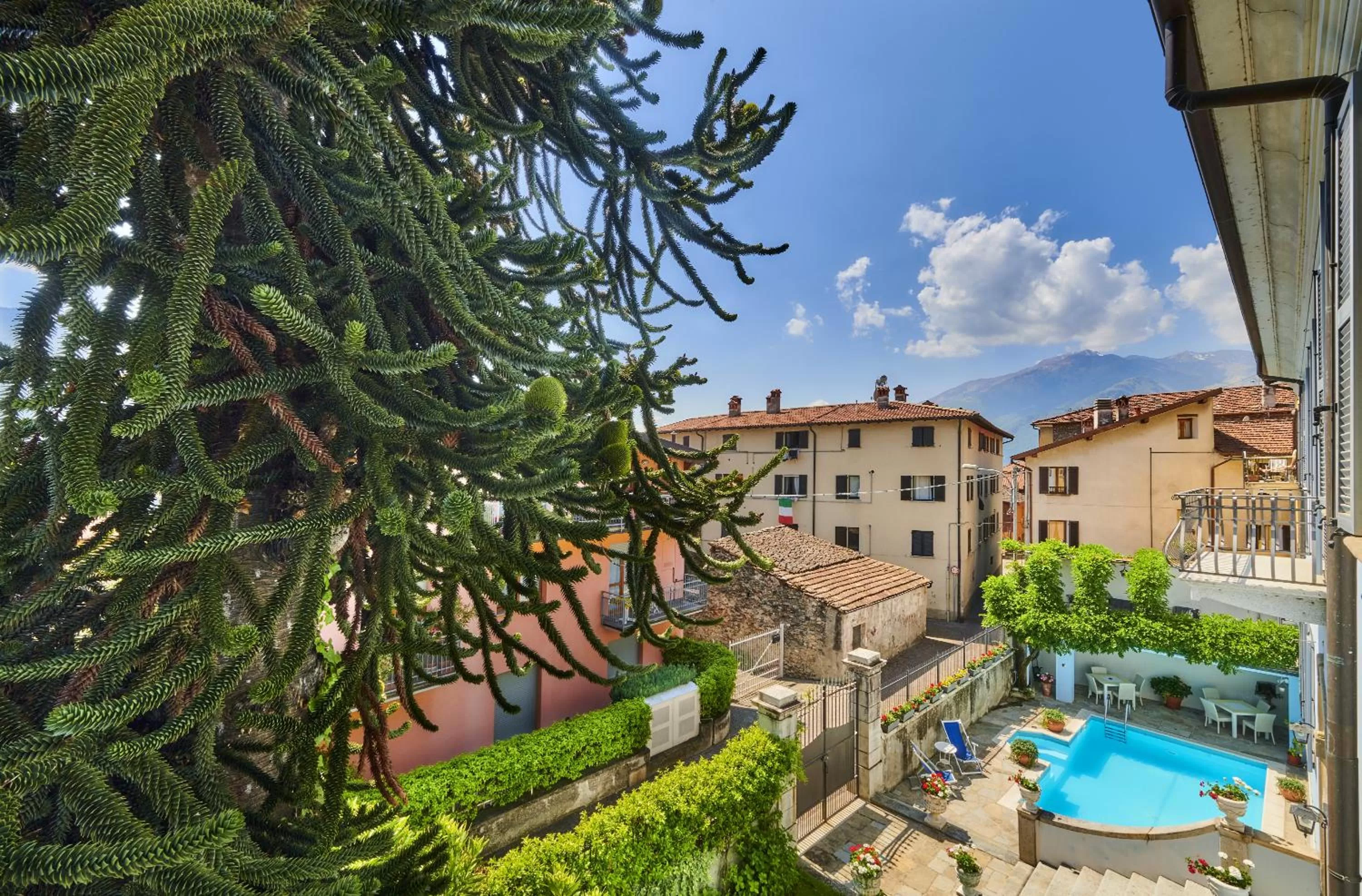 Pool view in Villa Annamaria B&B