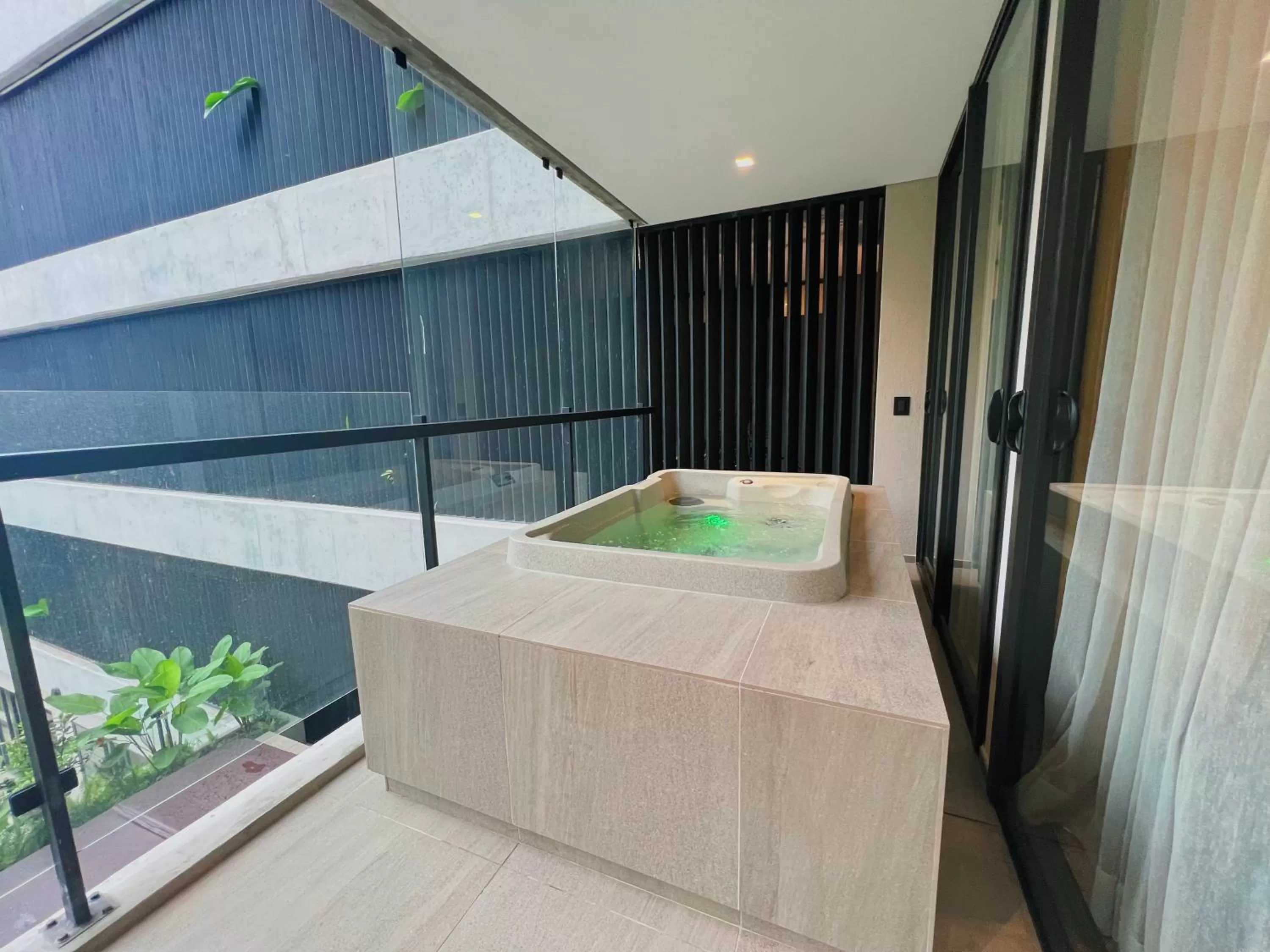 Hot Tub in Wake Living