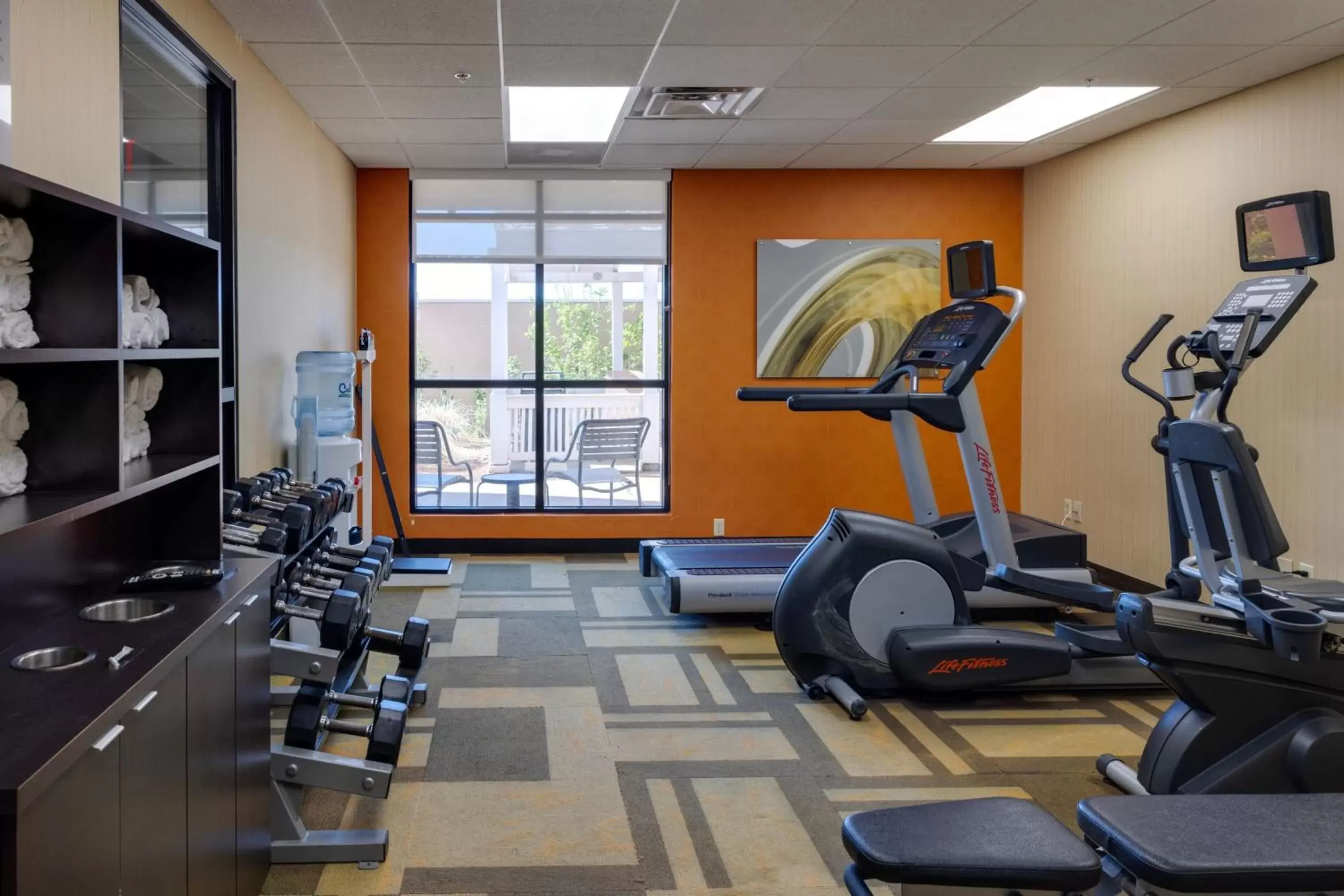 Fitness centre/facilities, Fitness Center/Facilities in Courtyard by Marriott Oklahoma City North/Quail Springs