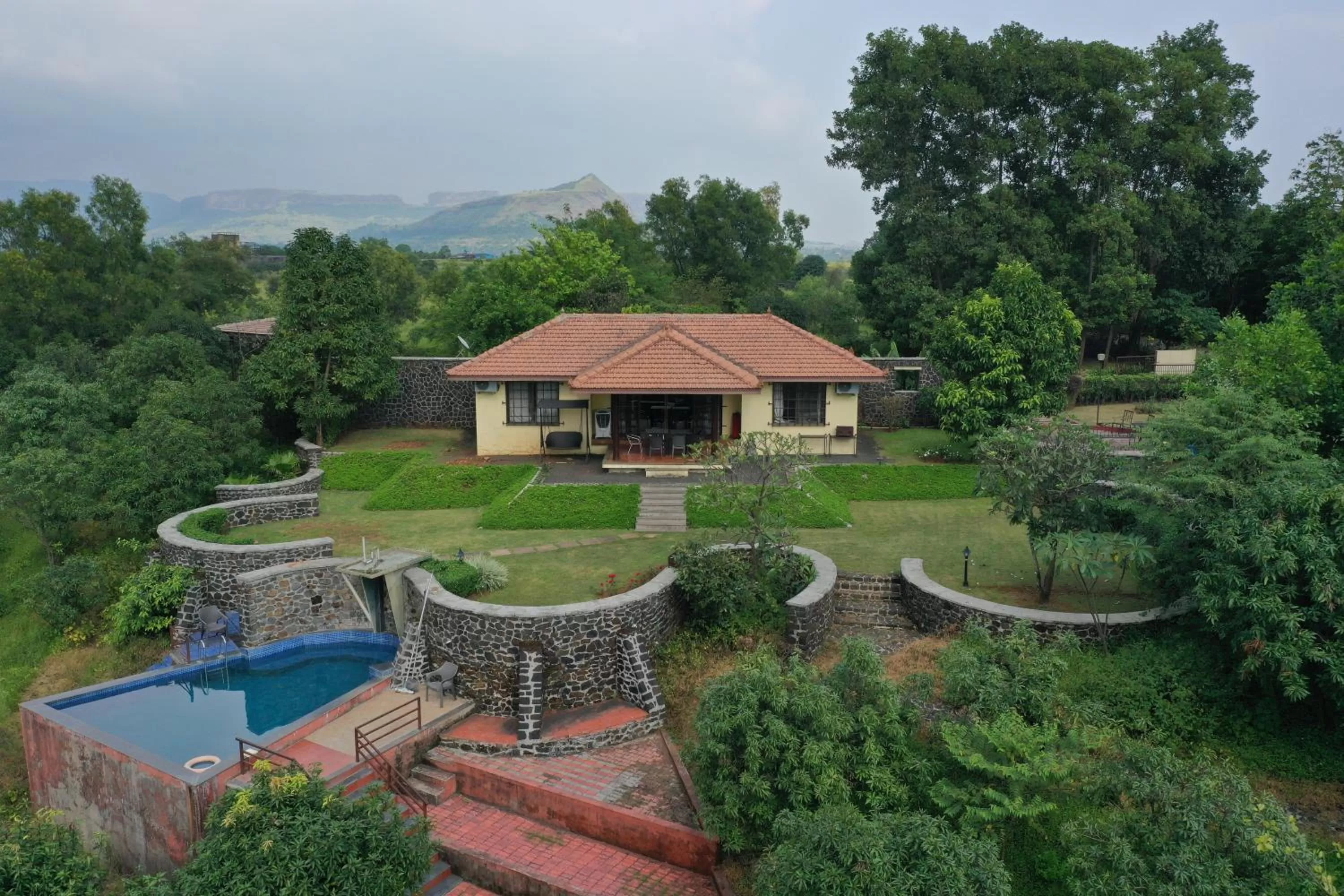 Property building in Jayshin Lake Vaitarna Resort - Igatpuri