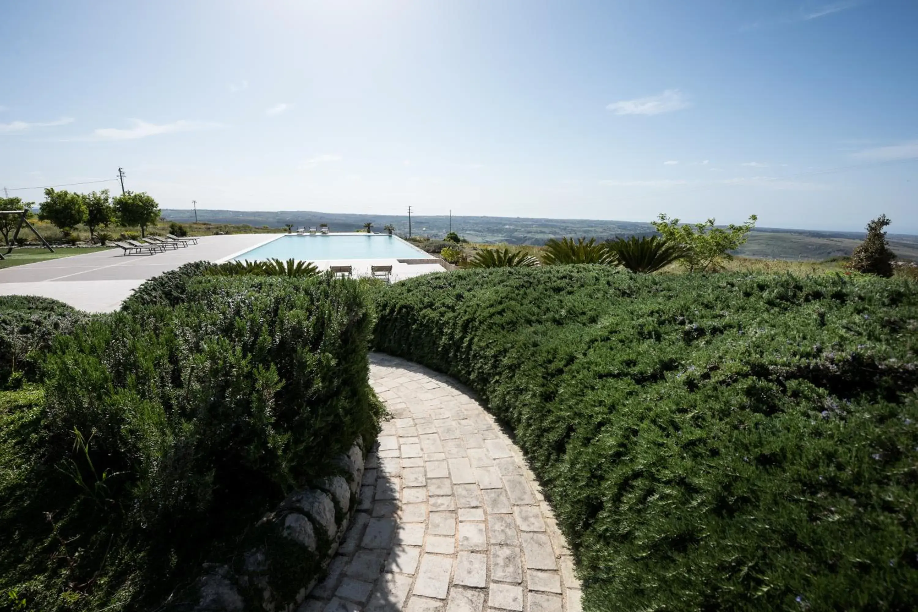 Pool view in La Dimora di Spartivento - BW Signature Collection Pool view in La Dimora di Spartivento - BW Signature Collection