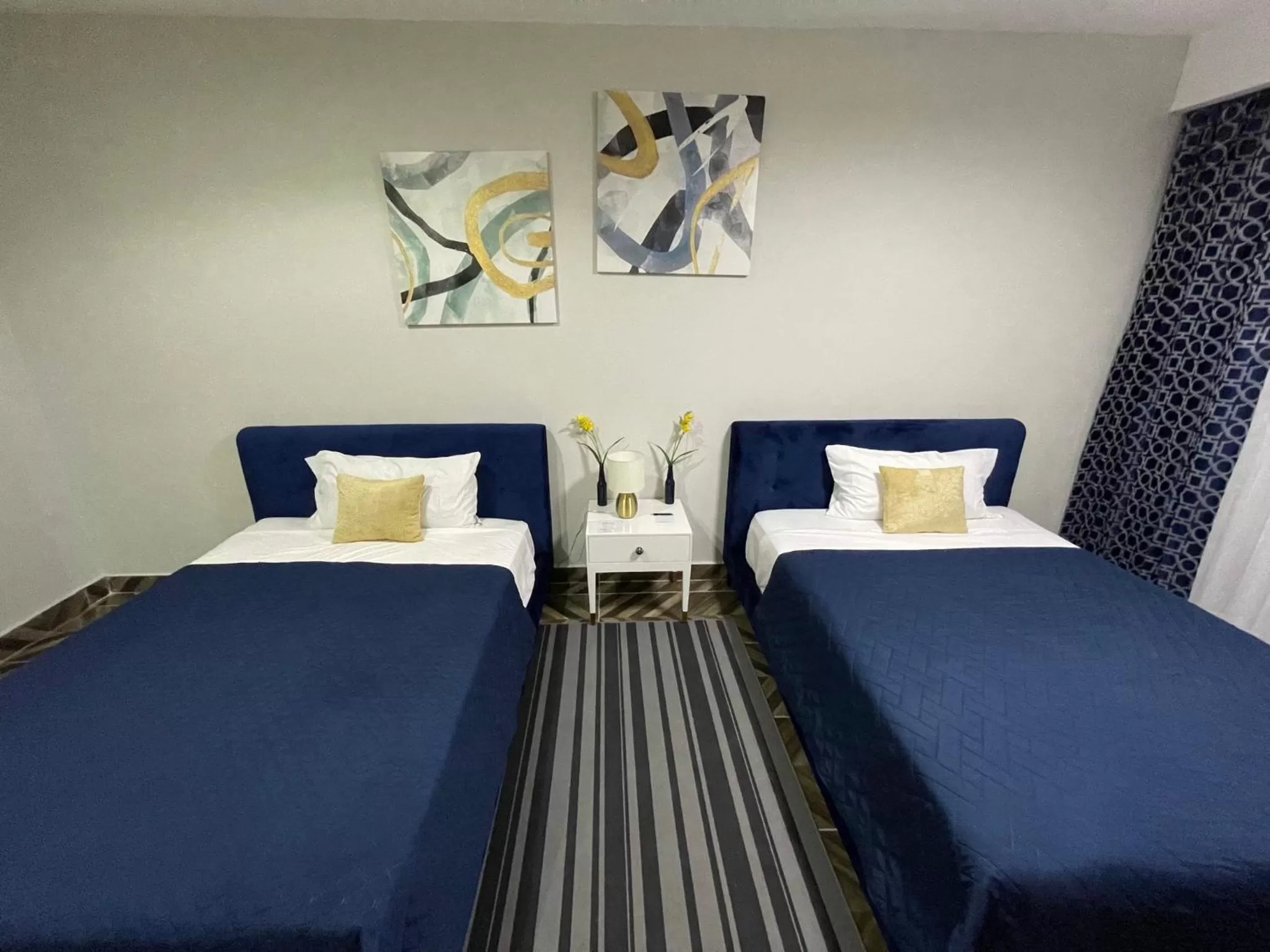 Bed in Hotel Monarca