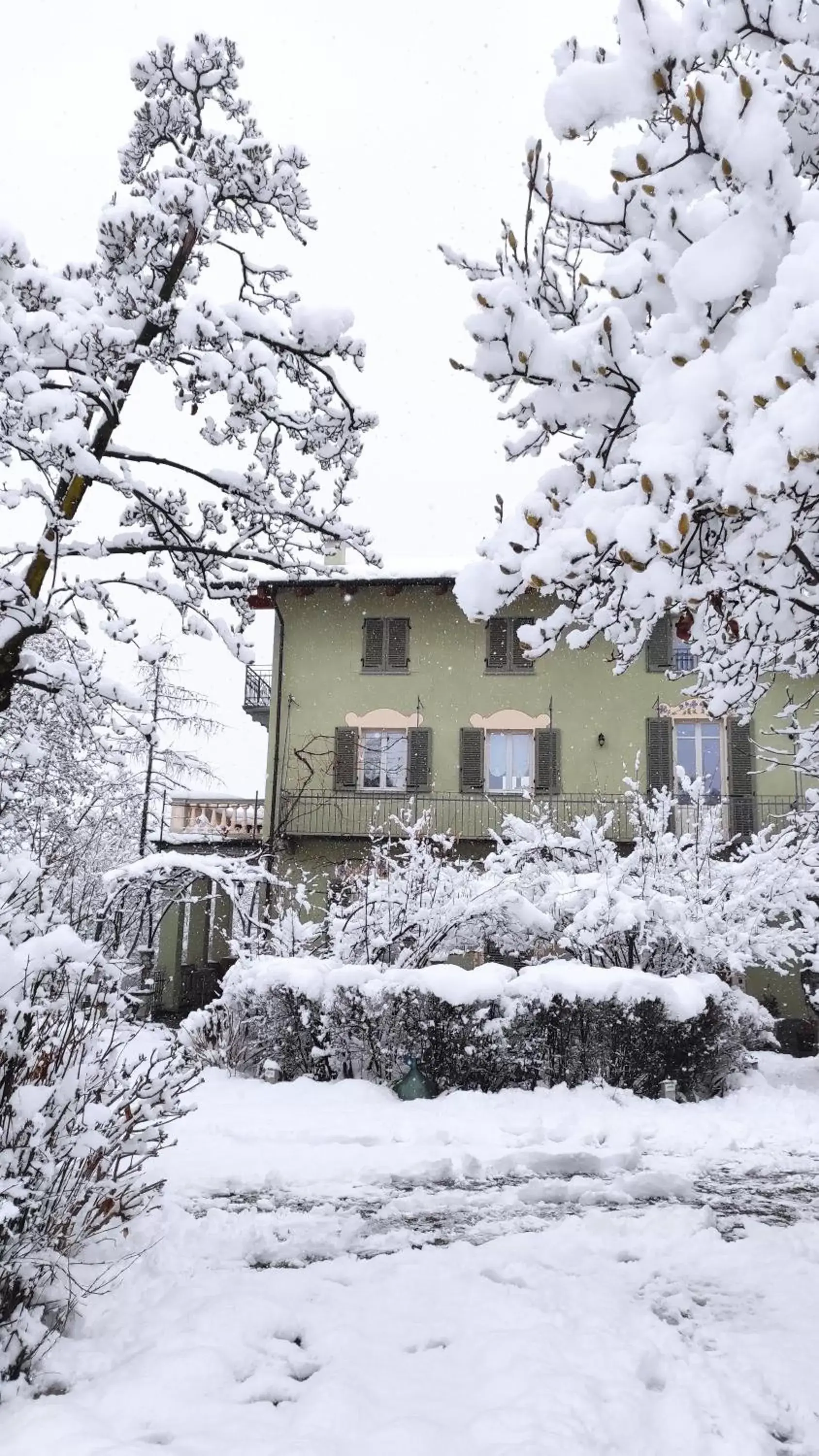 Property building, Winter in Tetto alle Rondini