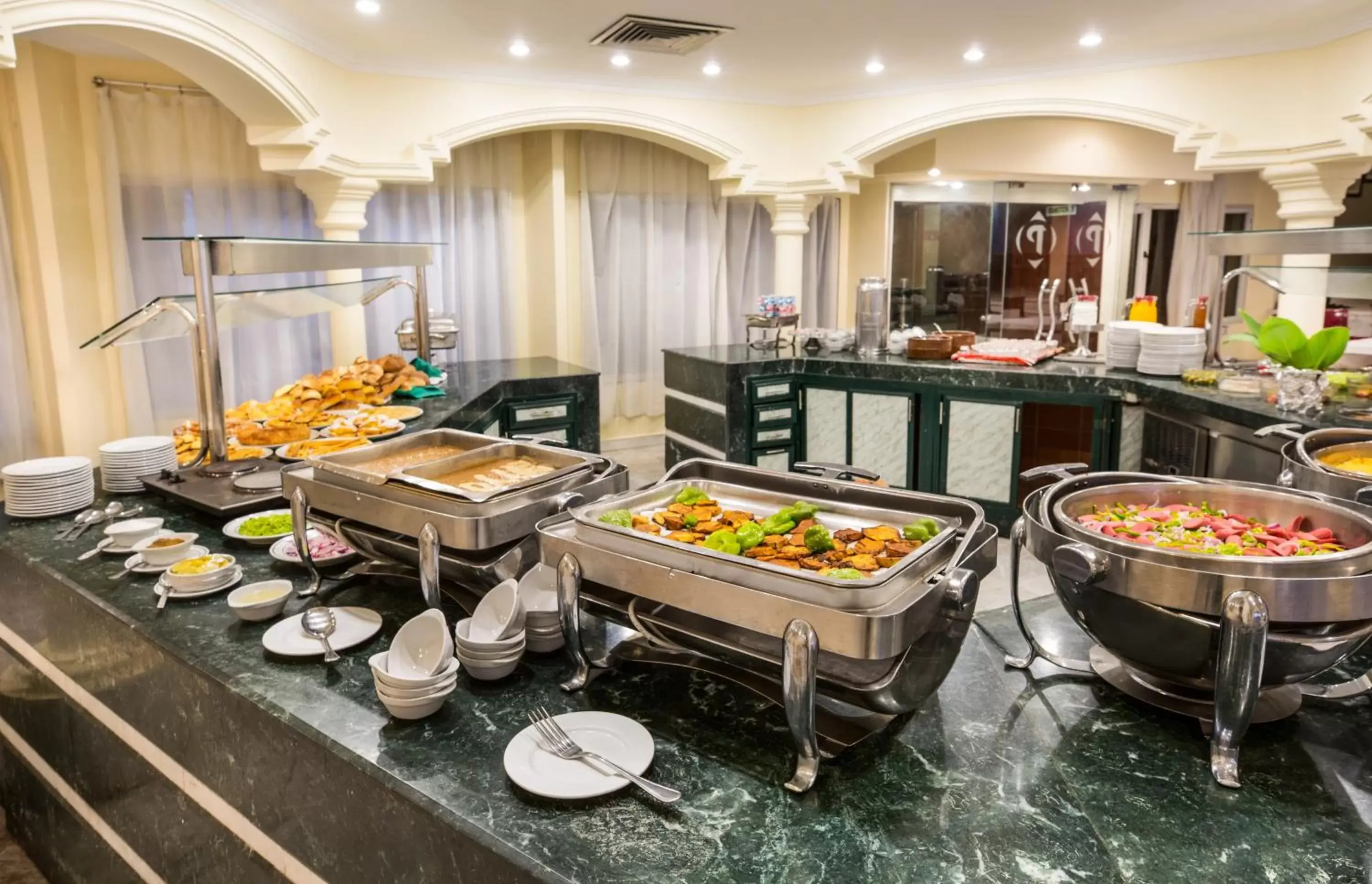 Food and drinks, Food in Obelisk Nile Hotel Aswan