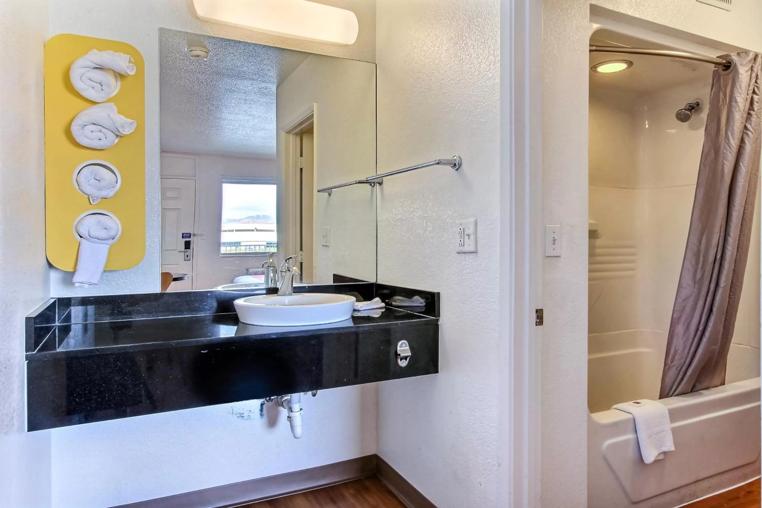 Bathroom in Motel 6-Santa Clara, CA