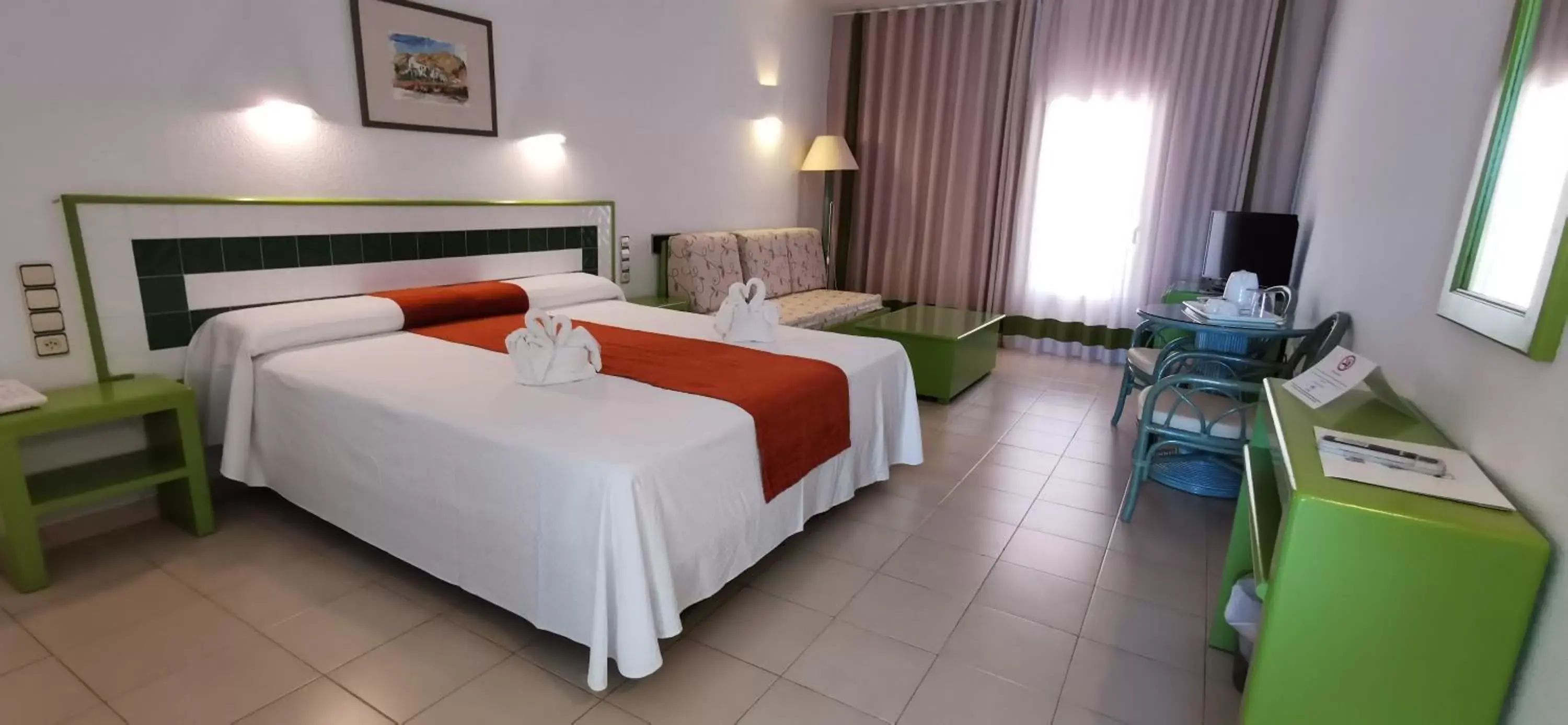 Bedroom in Hotel Puntazo II