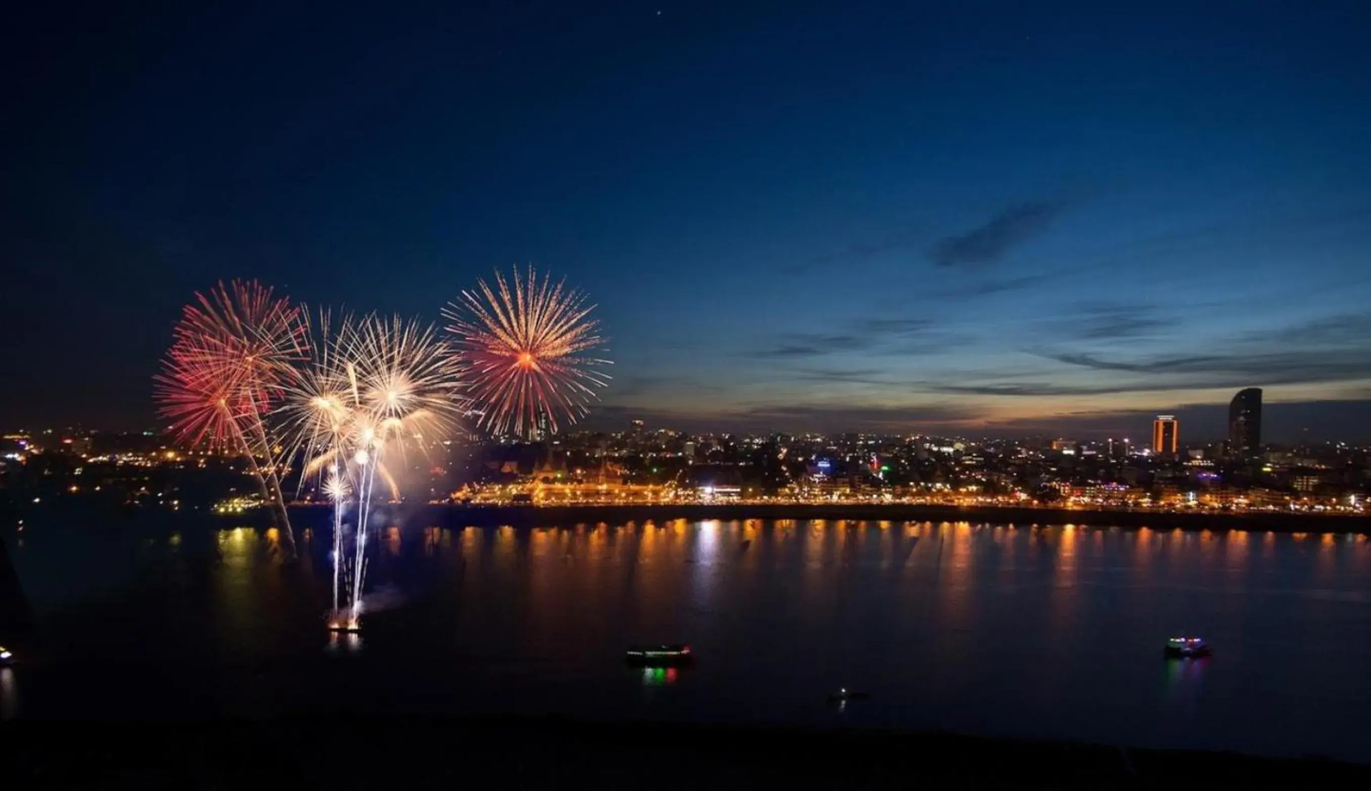 River view in Sokha Phnom Penh Residence River view in Sokha Phnom Penh Residence