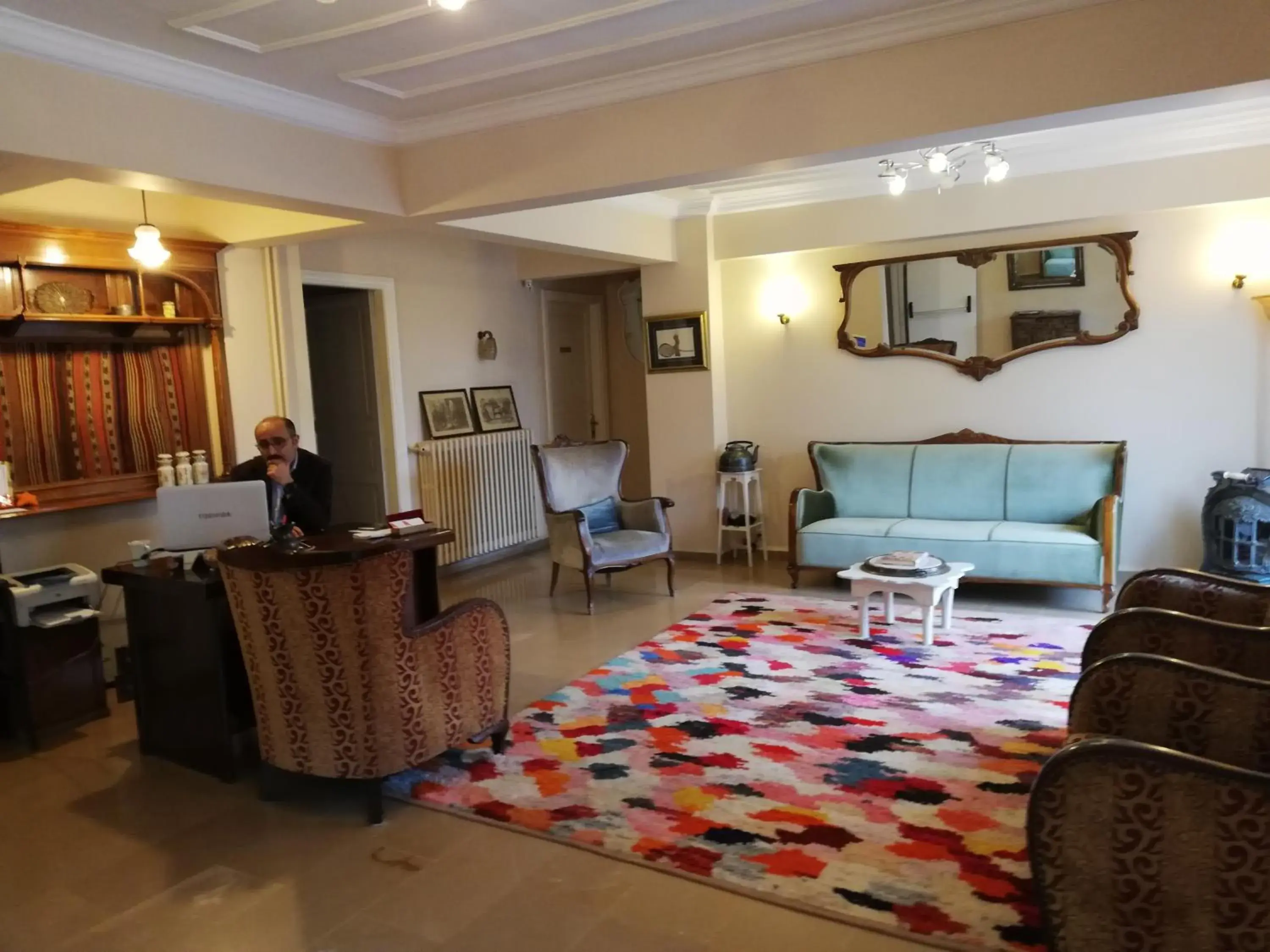 Lobby or reception in Turkoman Hotel Lobby or reception in Turkoman Hotel