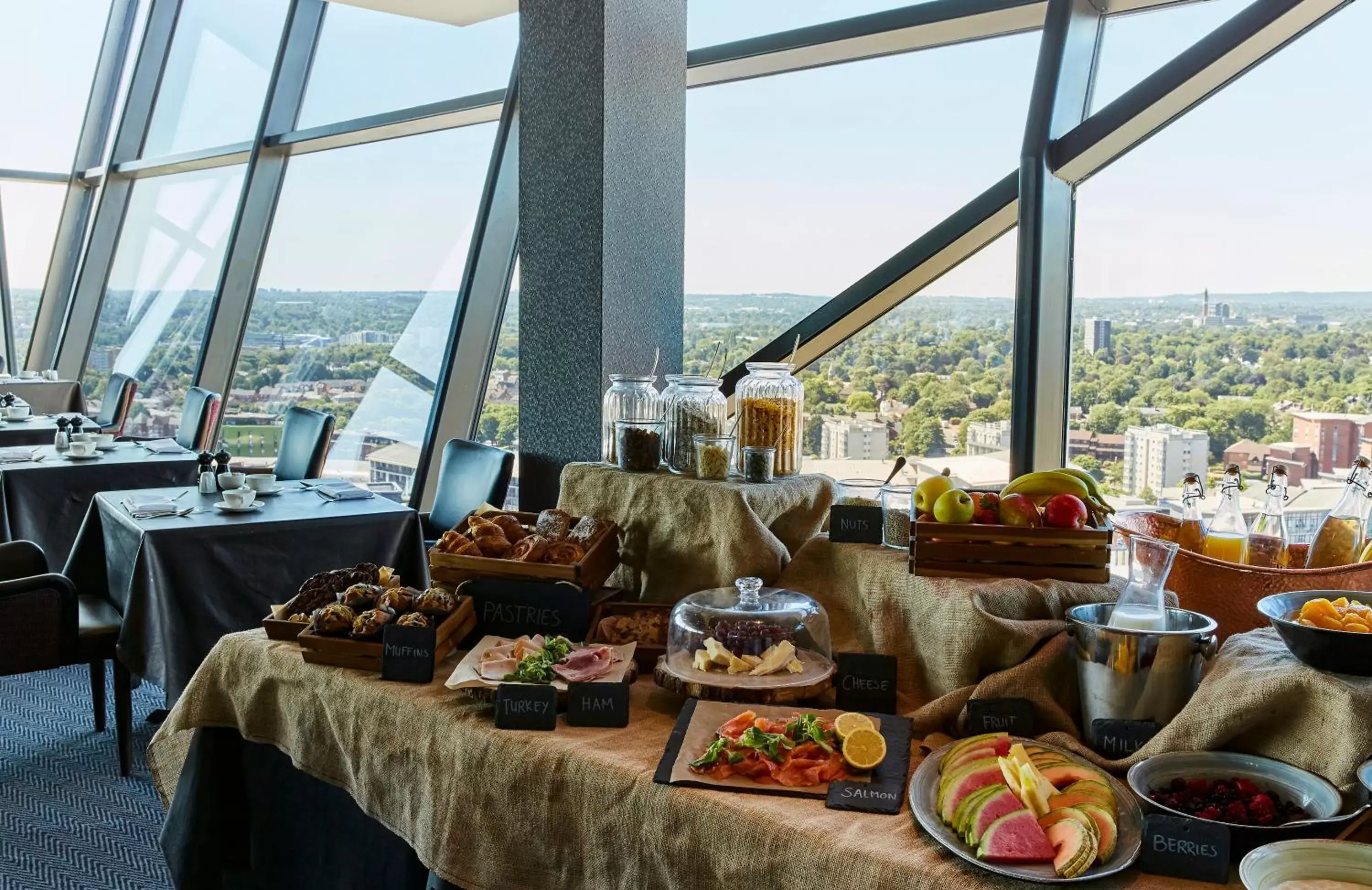 Breakfast in The Cube Hotel Birmingham Breakfast in The Cube Hotel Birmingham