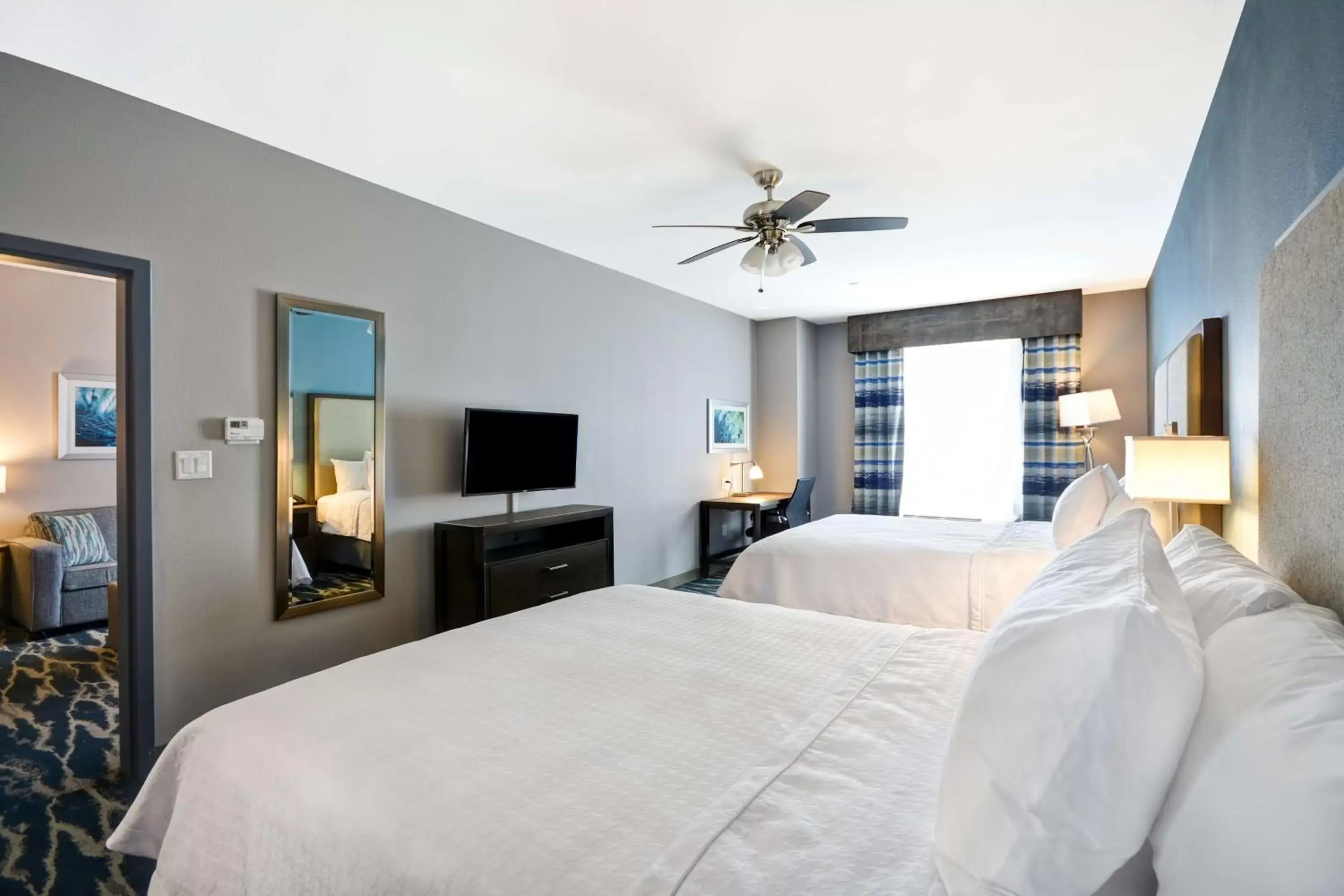 Bedroom, Bed in Homewood Suites by Hilton Conroe