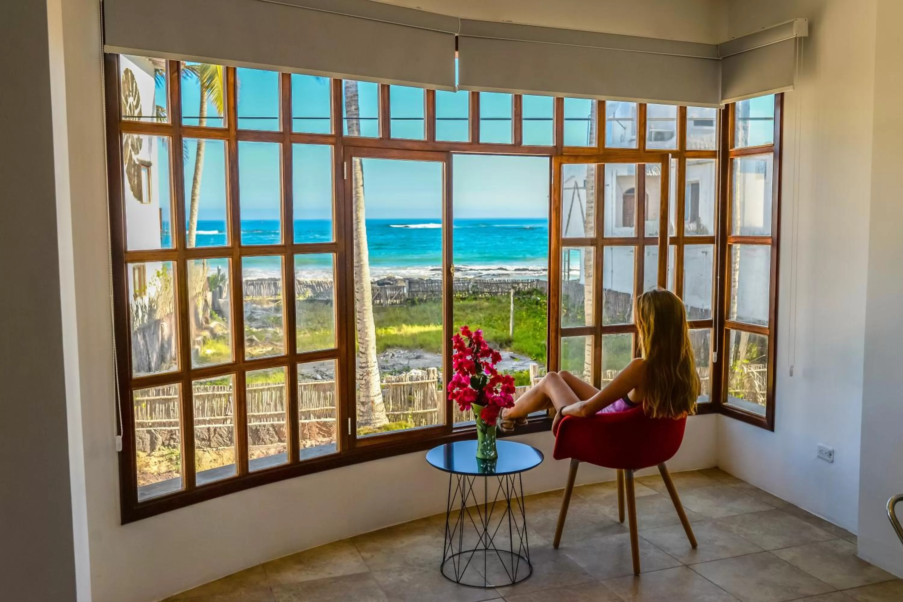 Seating area in Hotel Volcano