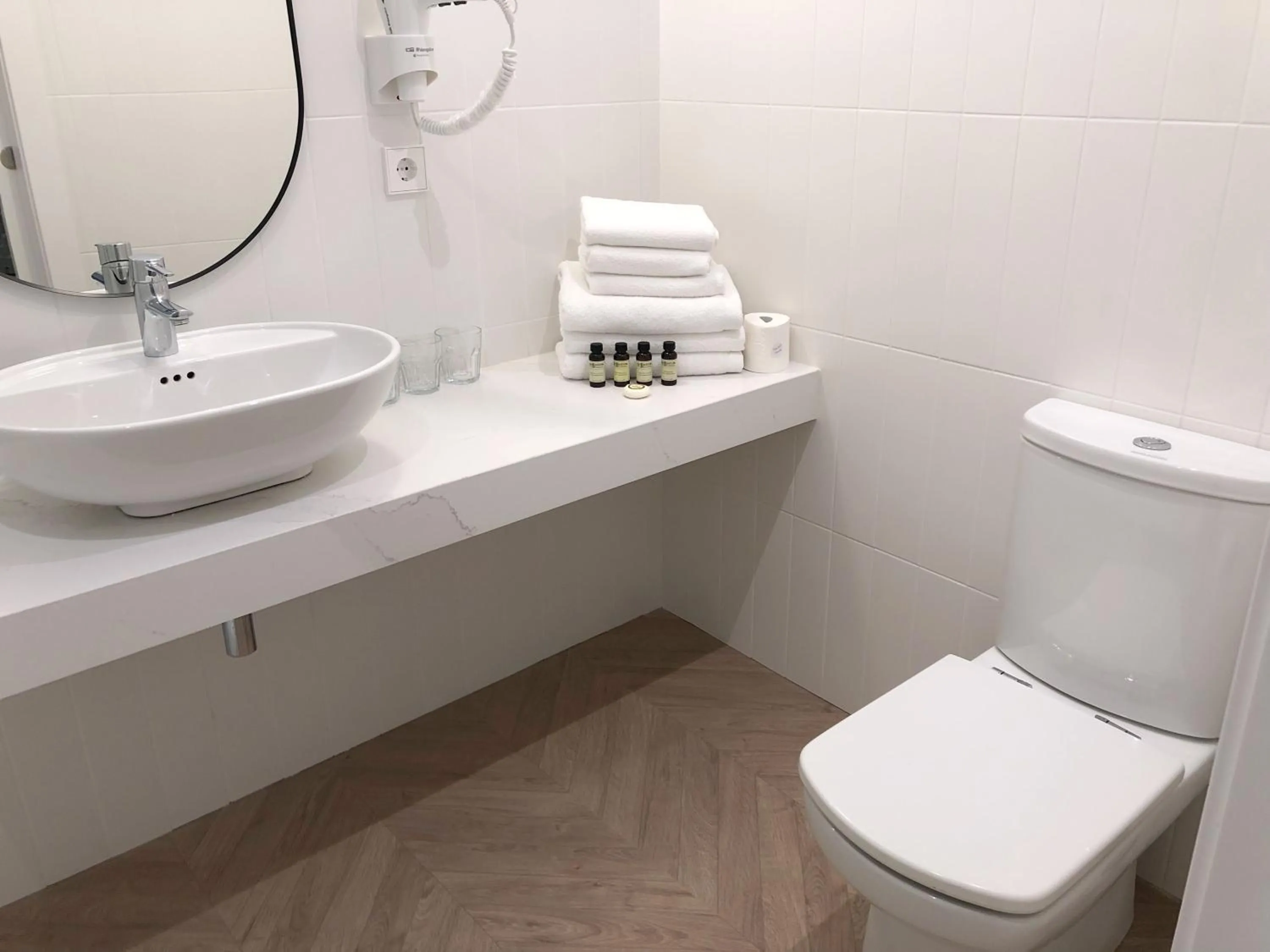 Bathroom in The MO House