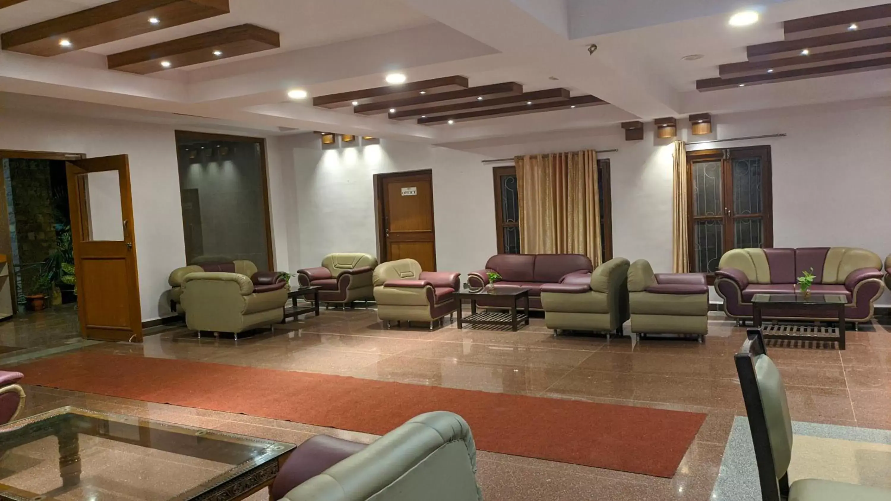 Lobby or reception in Kanthi Resorts Badami