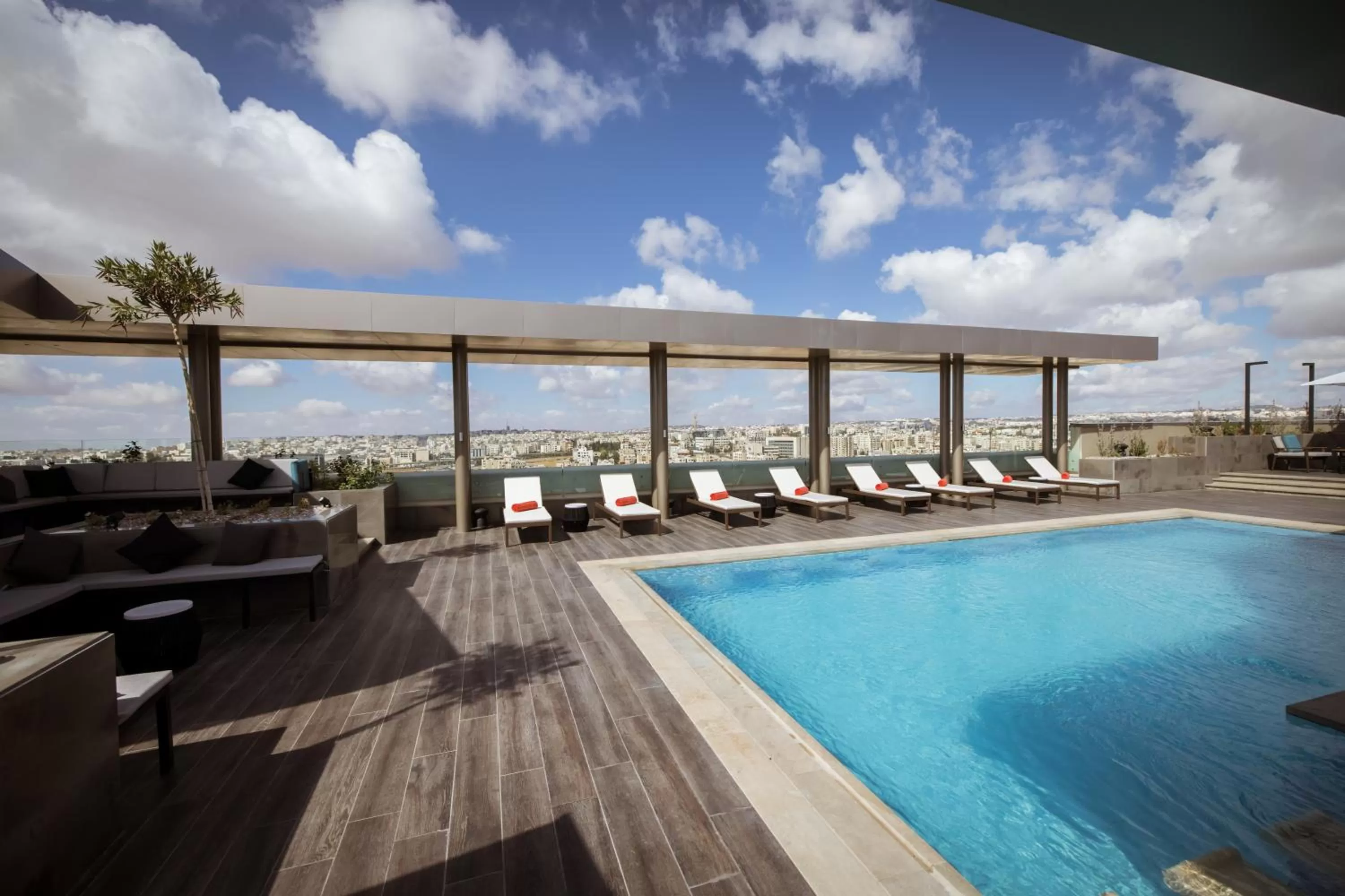 Swimming pool in Centro Mada Amman by Rotana