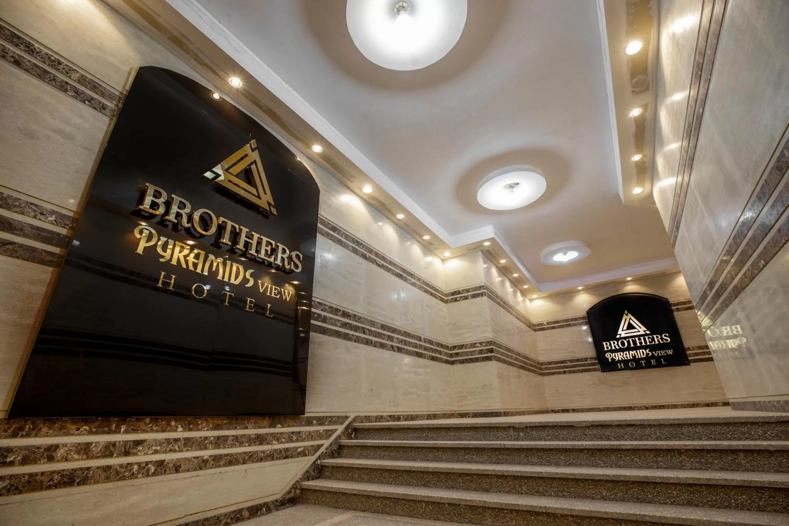 Property logo or sign in Brothers Pyramids View