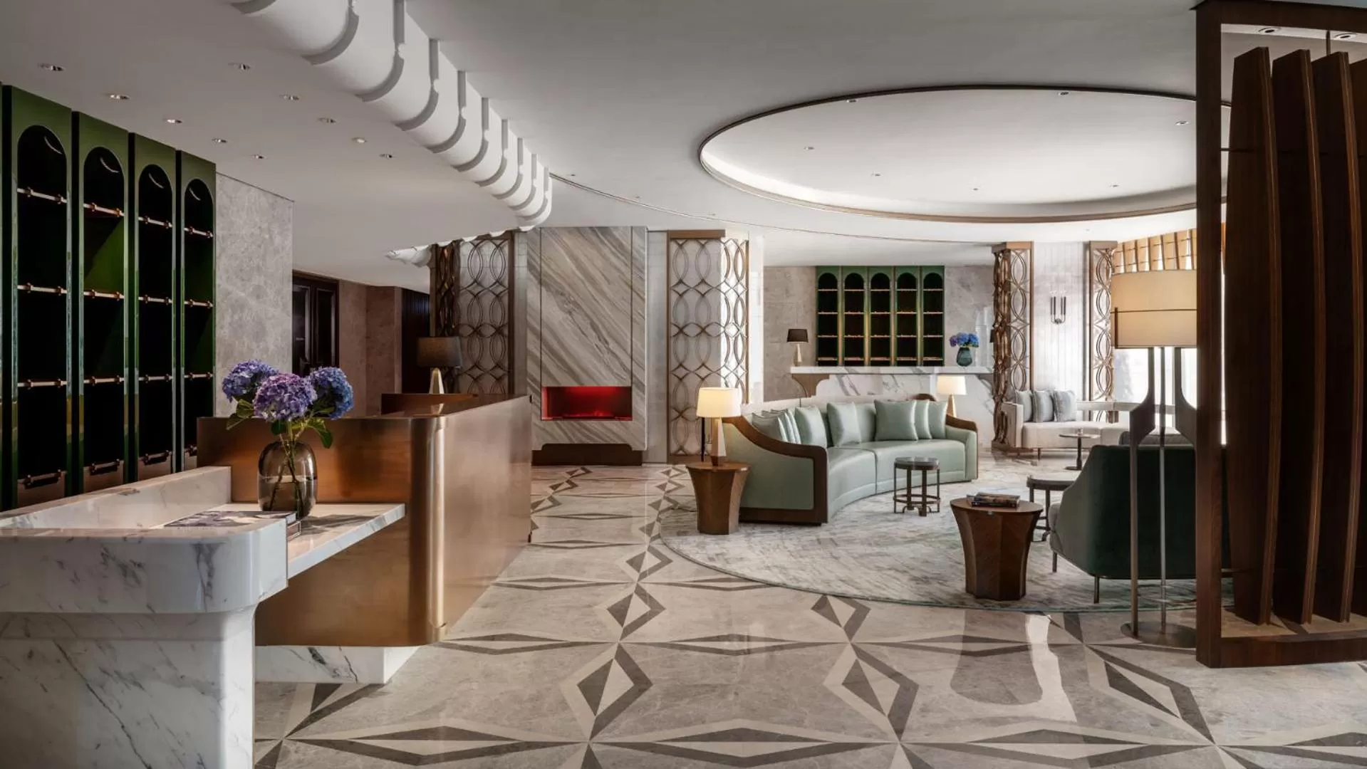 Lobby or reception in The Silveri Hotel Hong Kong - MGallery Collection