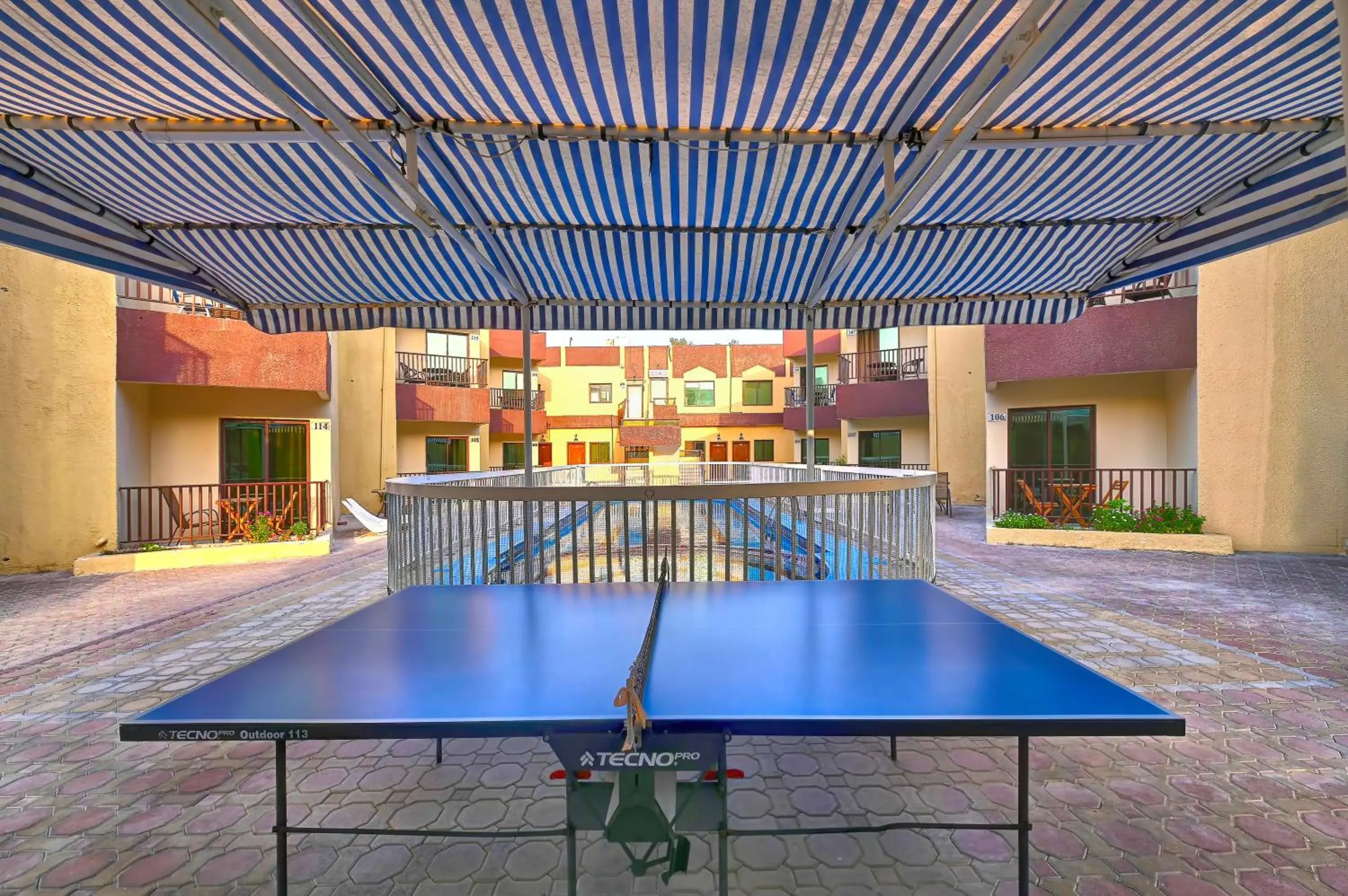 Table Tennis in Summerland Motel