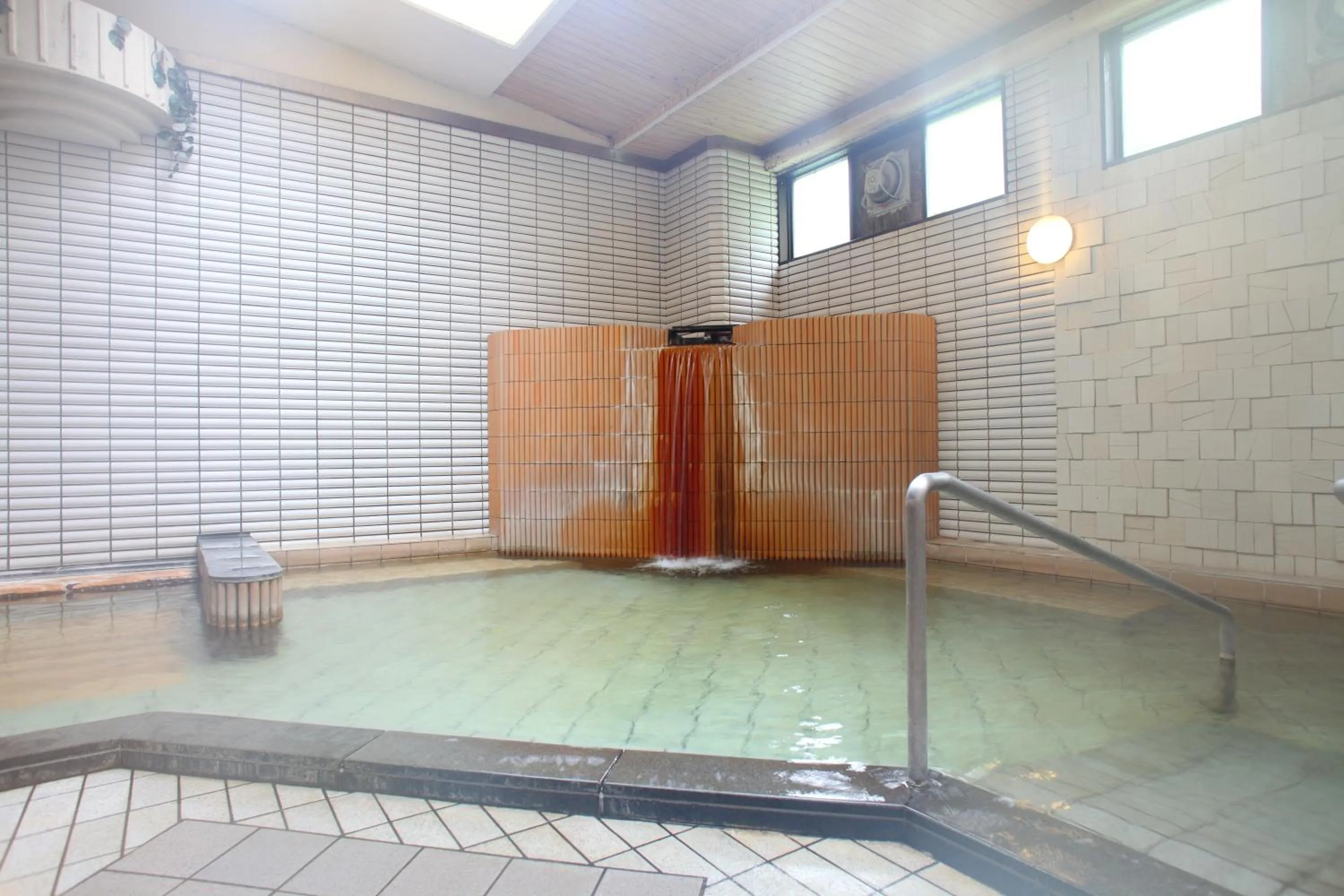 Hot Spring Bath in Hotel Yudanaka