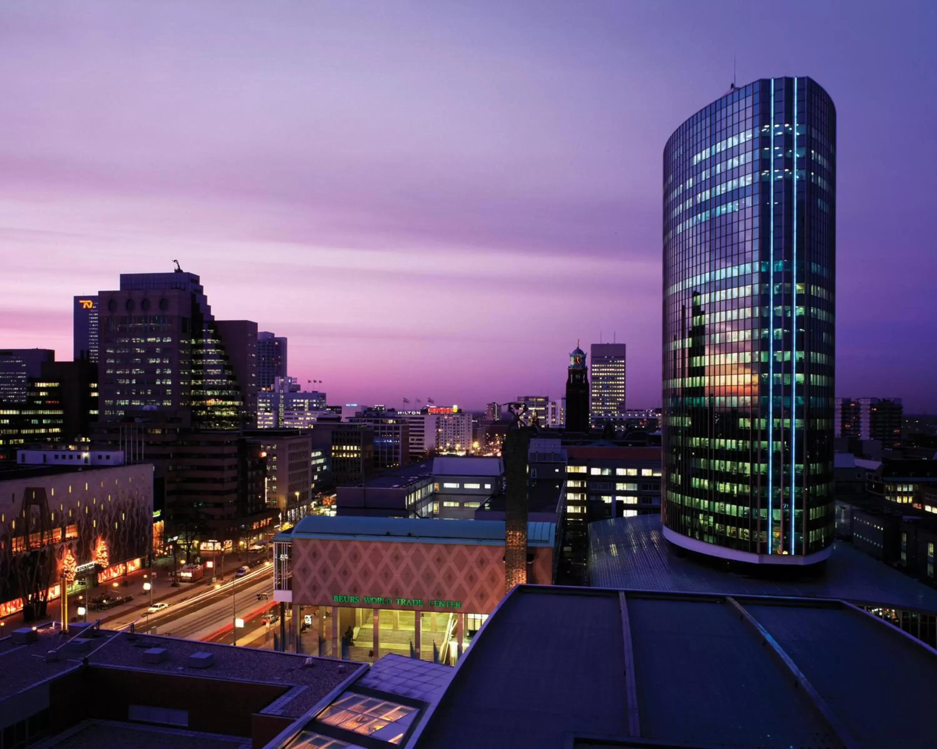 Facade/entrance in Postillion Hotel WTC Rotterdam