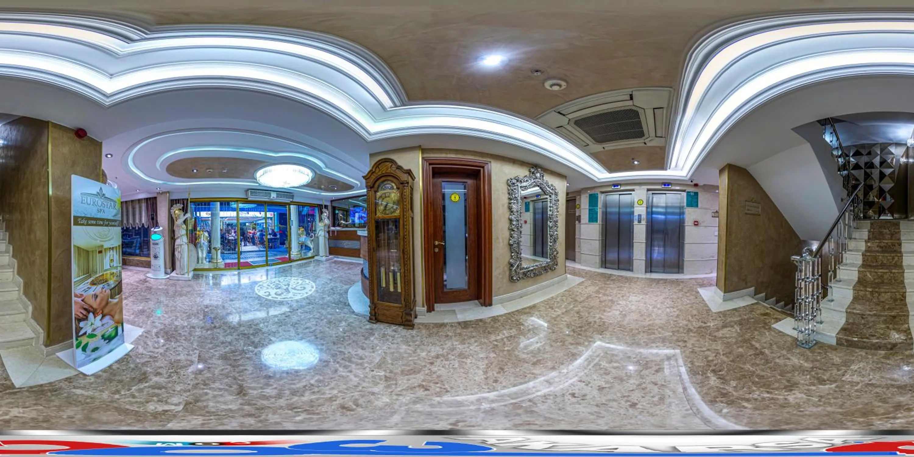 Lobby or reception in Eurostar Old City Hotel & Spa