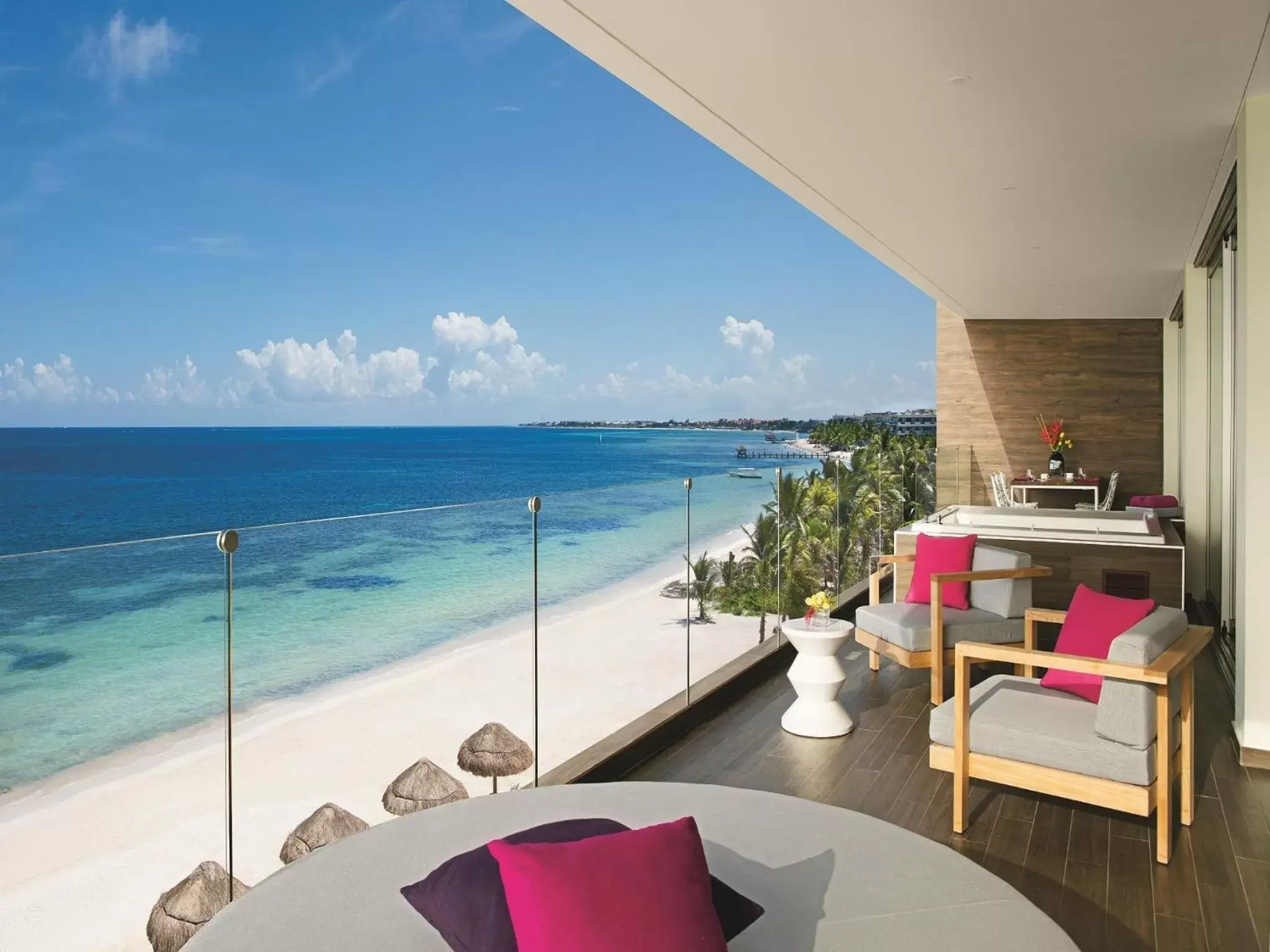 Balcony/Terrace in Breathless Riviera Cancun Resort & Spa - Adults Only - All inclusive
