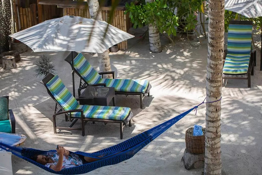 Garden, Beach in Hotel Boutique Can Cocal El Cuyo