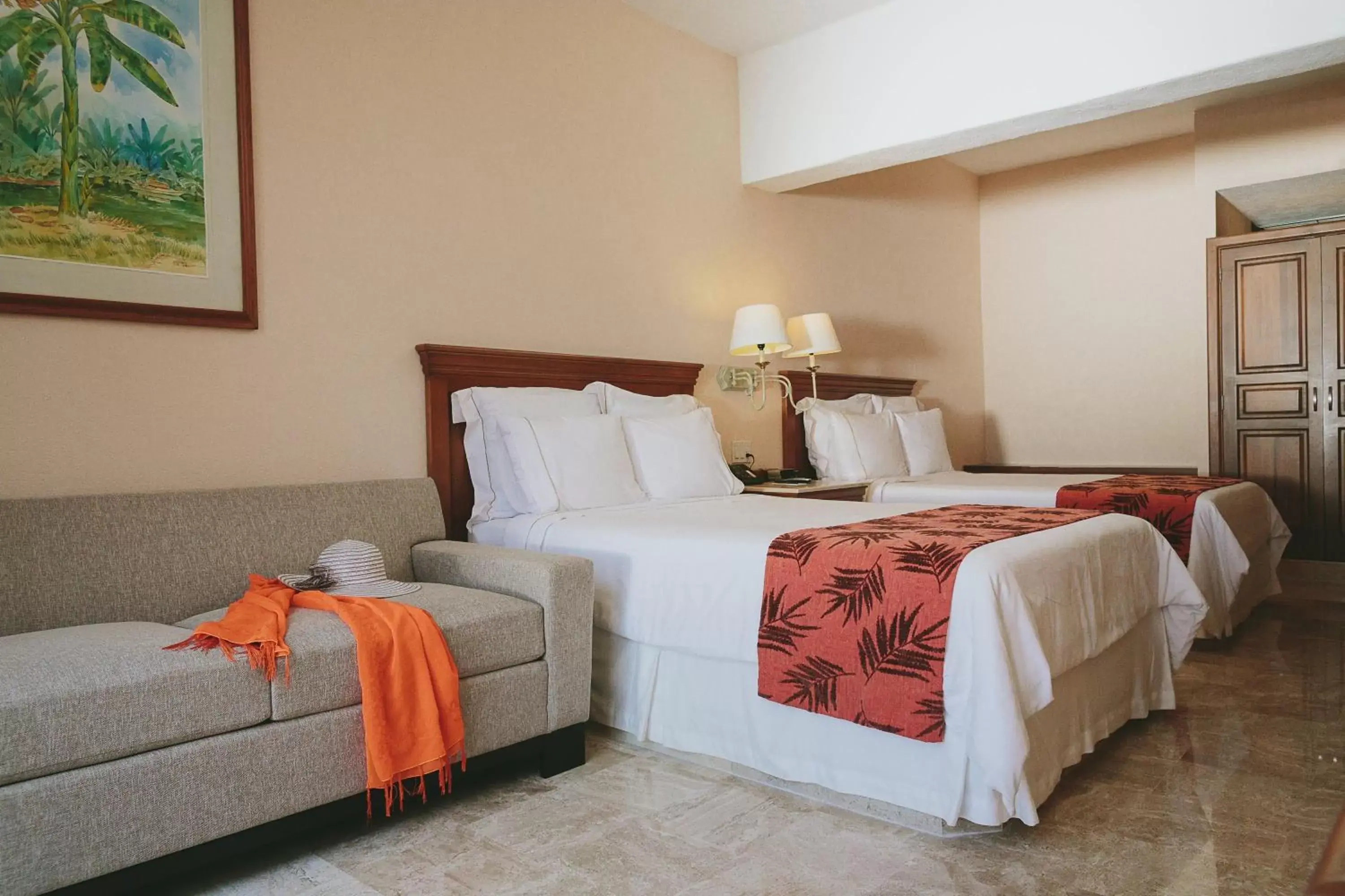 Photo of the whole room, Bed in Fiesta Americana Puerto Vallarta All Inclusive & Spa