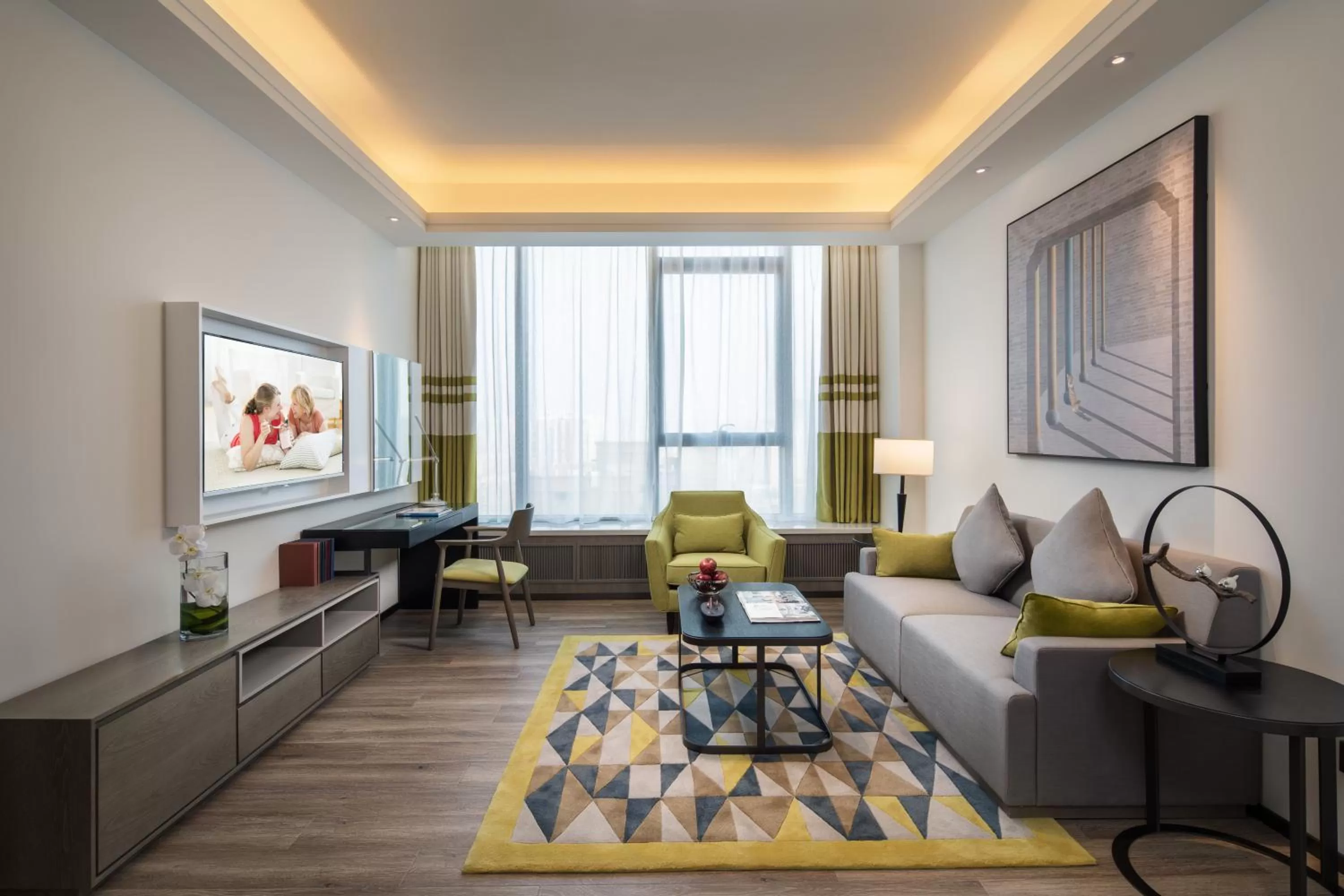 Living room in Citadines Gaoxin Xi'an