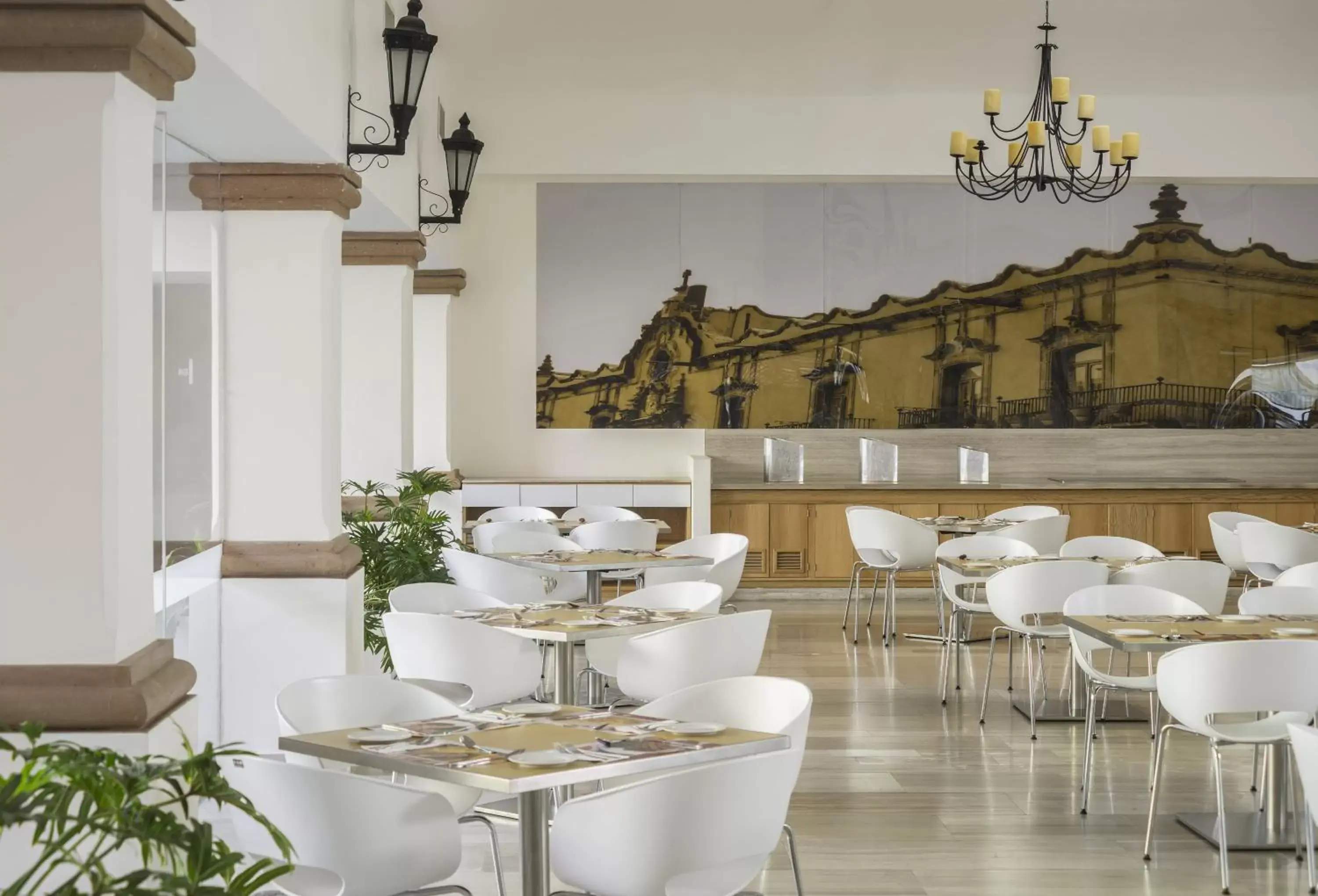 Lobby or reception, Restaurant/Places to Eat in Fiesta Inn Queretaro