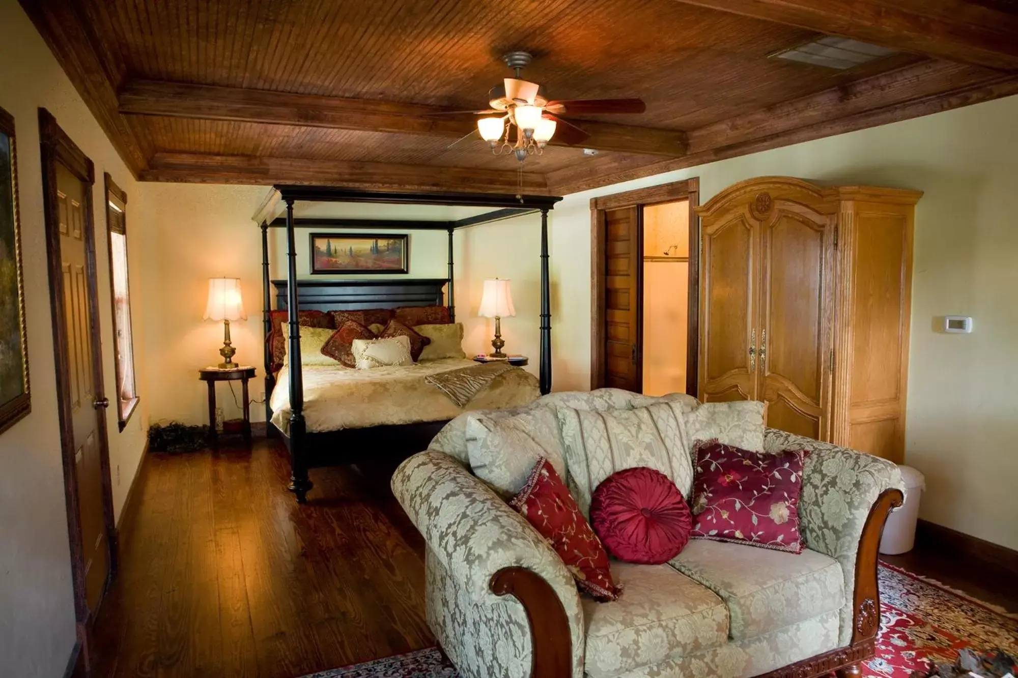 Seating Area in Bed and Breakfast on White Rock Creek