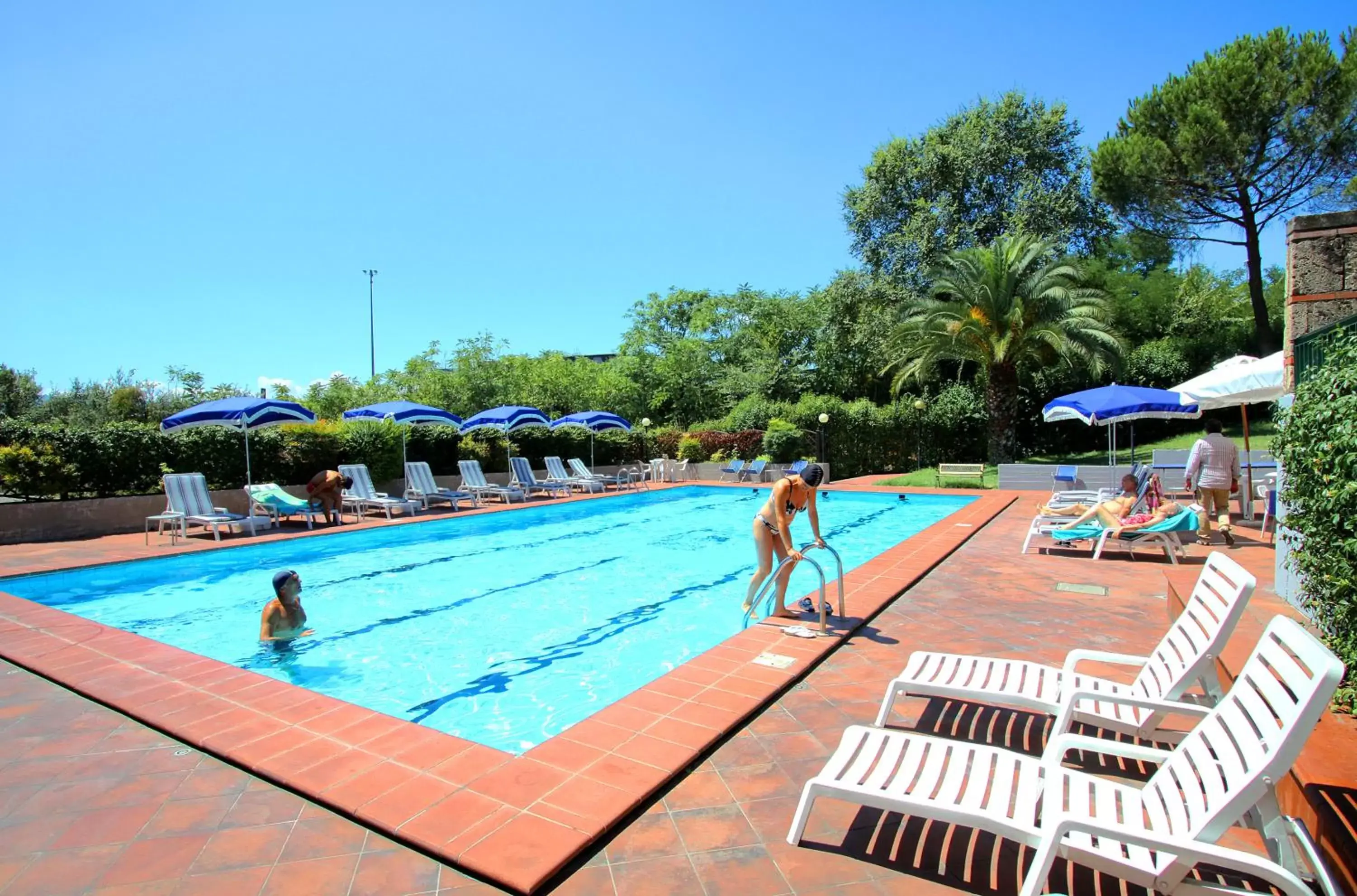 Pool view, Swimming Pool in Hotel Garden Terni