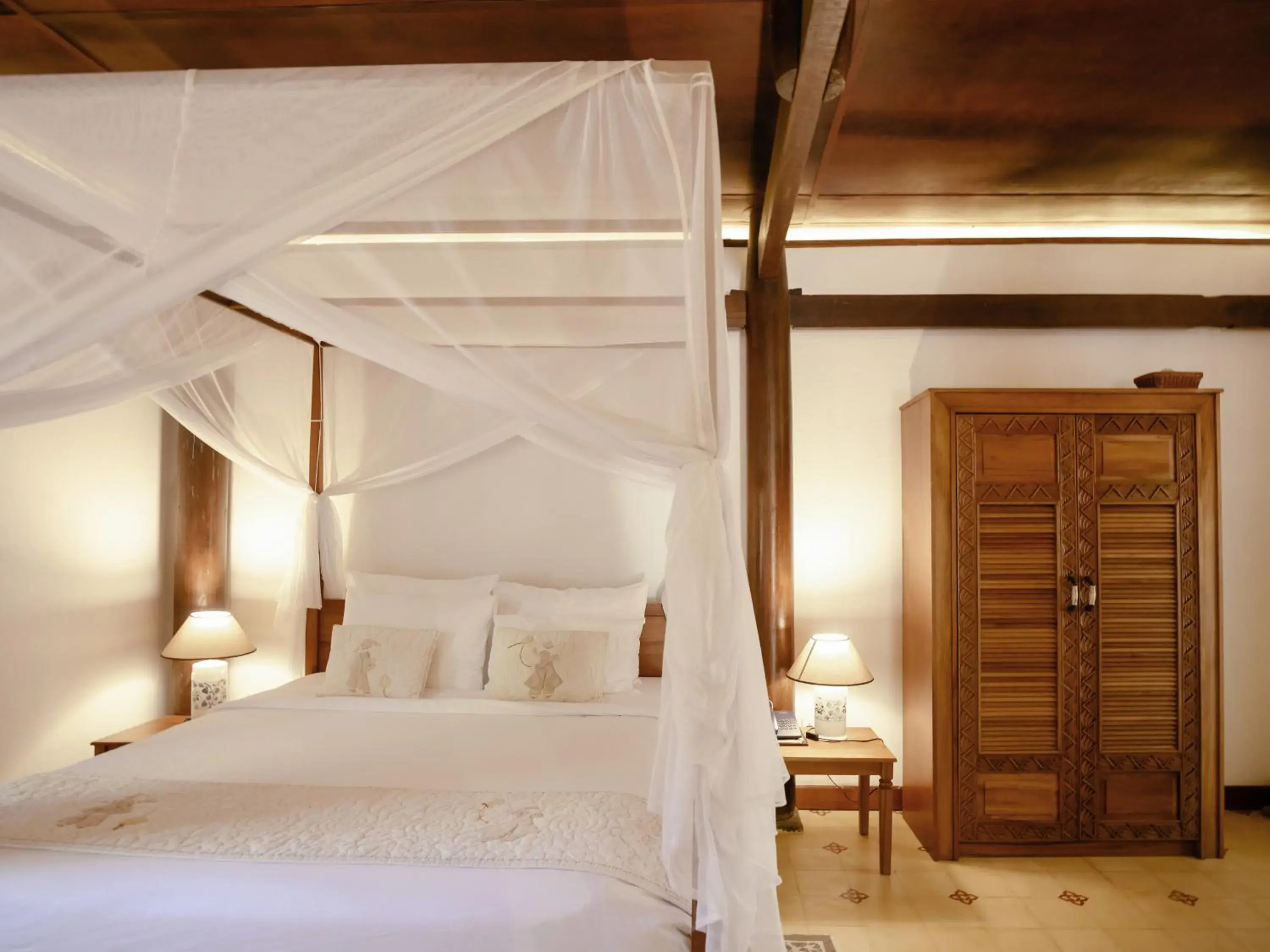 Bed in Ho Tram Beach Boutique Resort & Spa