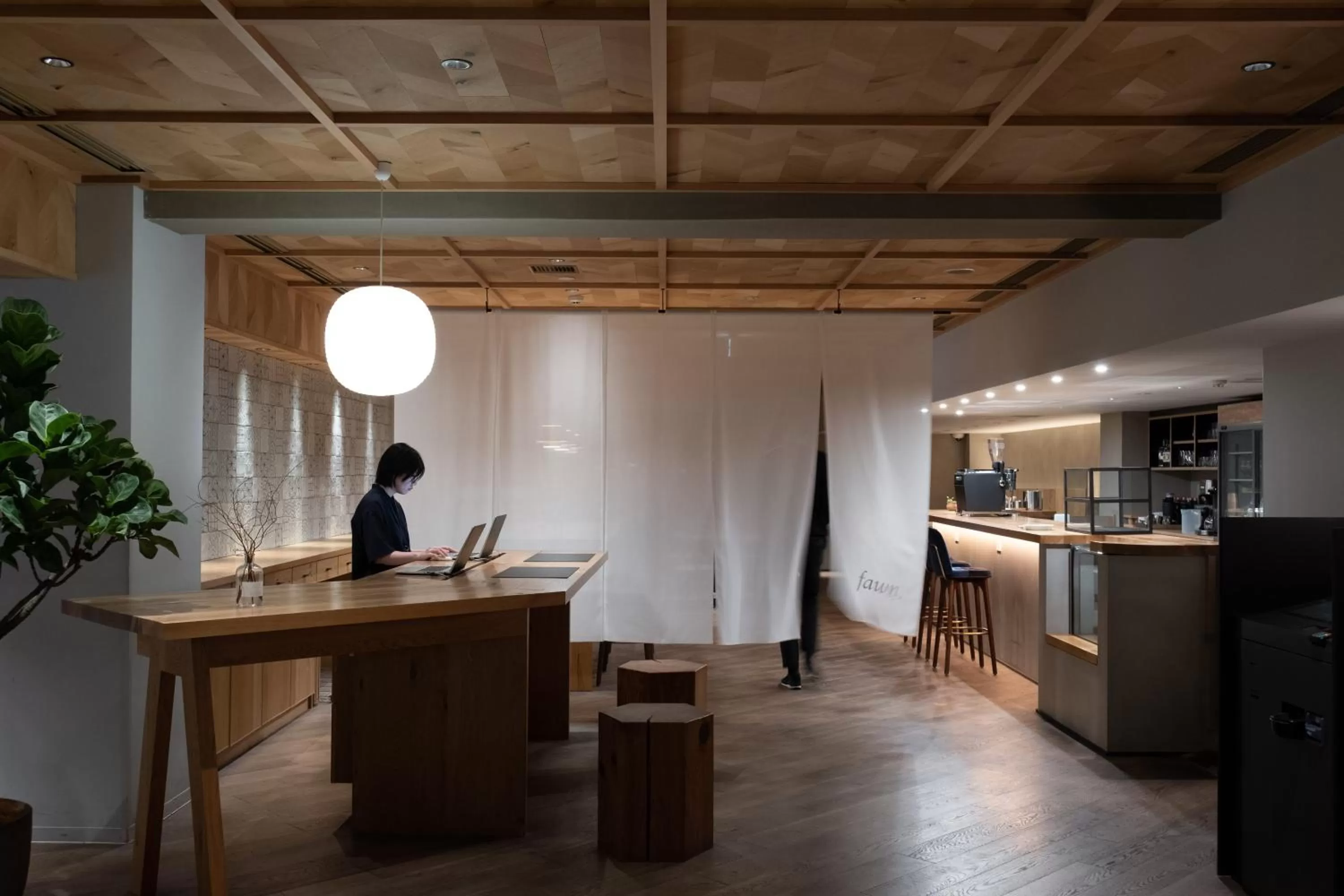 Lobby or reception in RAKURO Kyoto by THE SHARE HOTELS