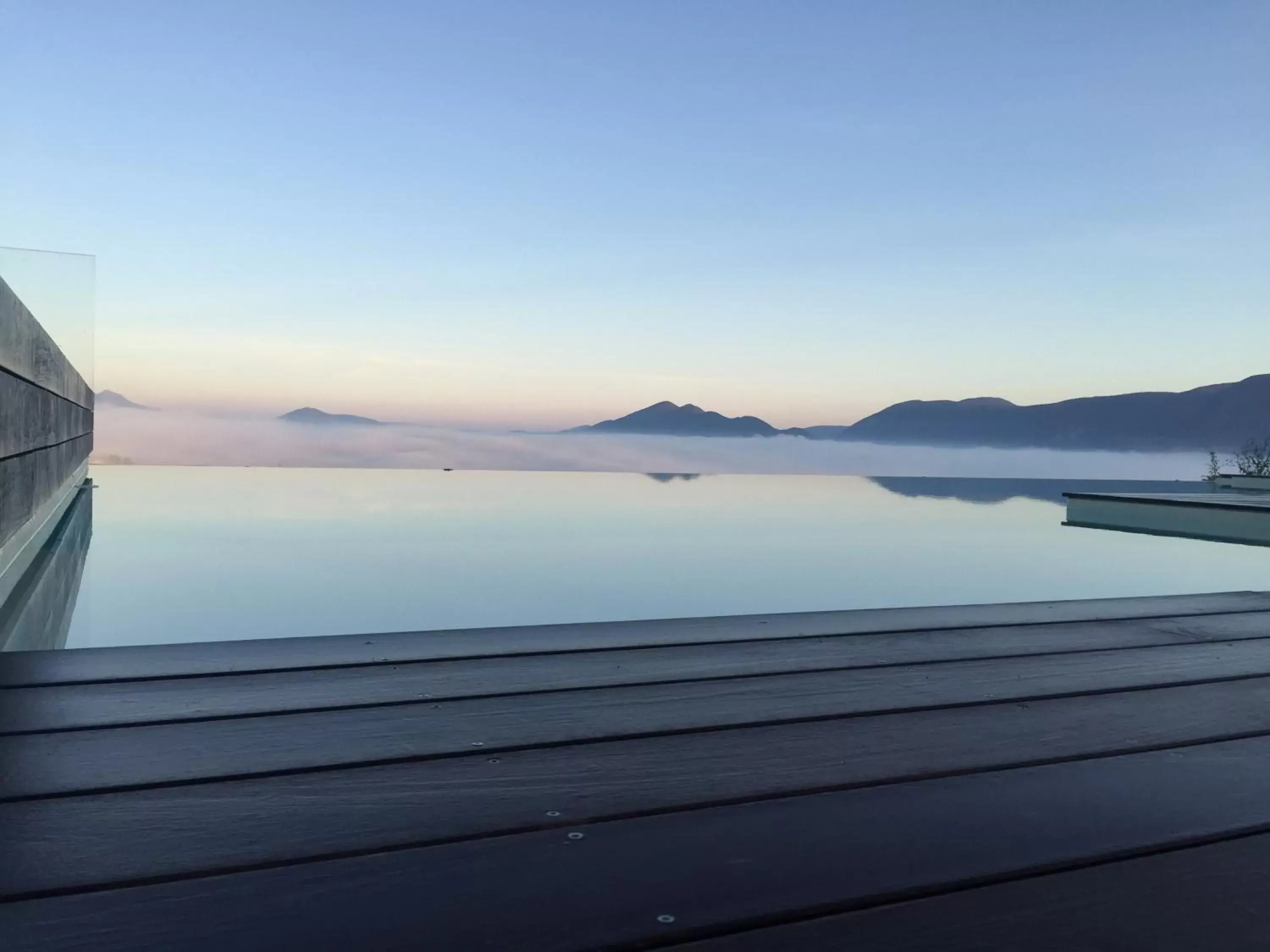 Pool view in Serre Alte Landscape Luxury Rooms