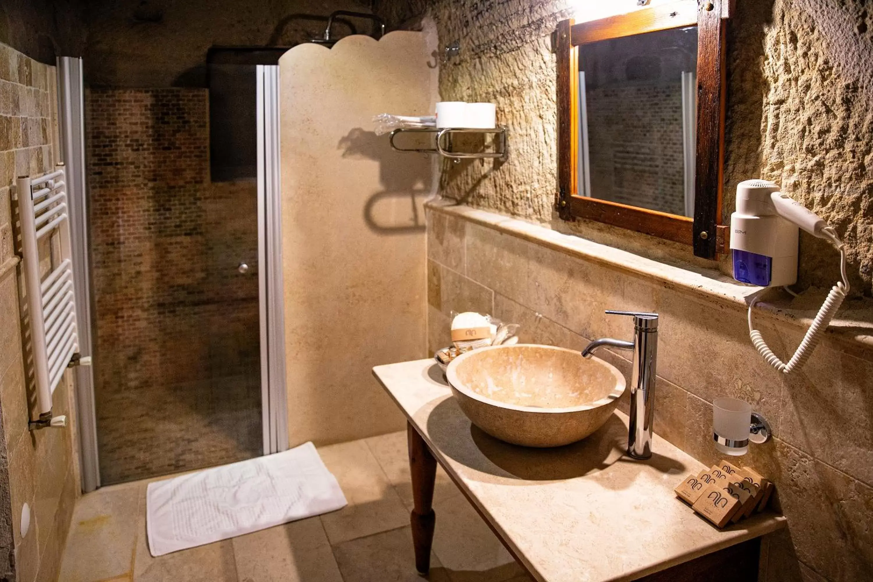 Bathroom in Aza Cave Cappadocia