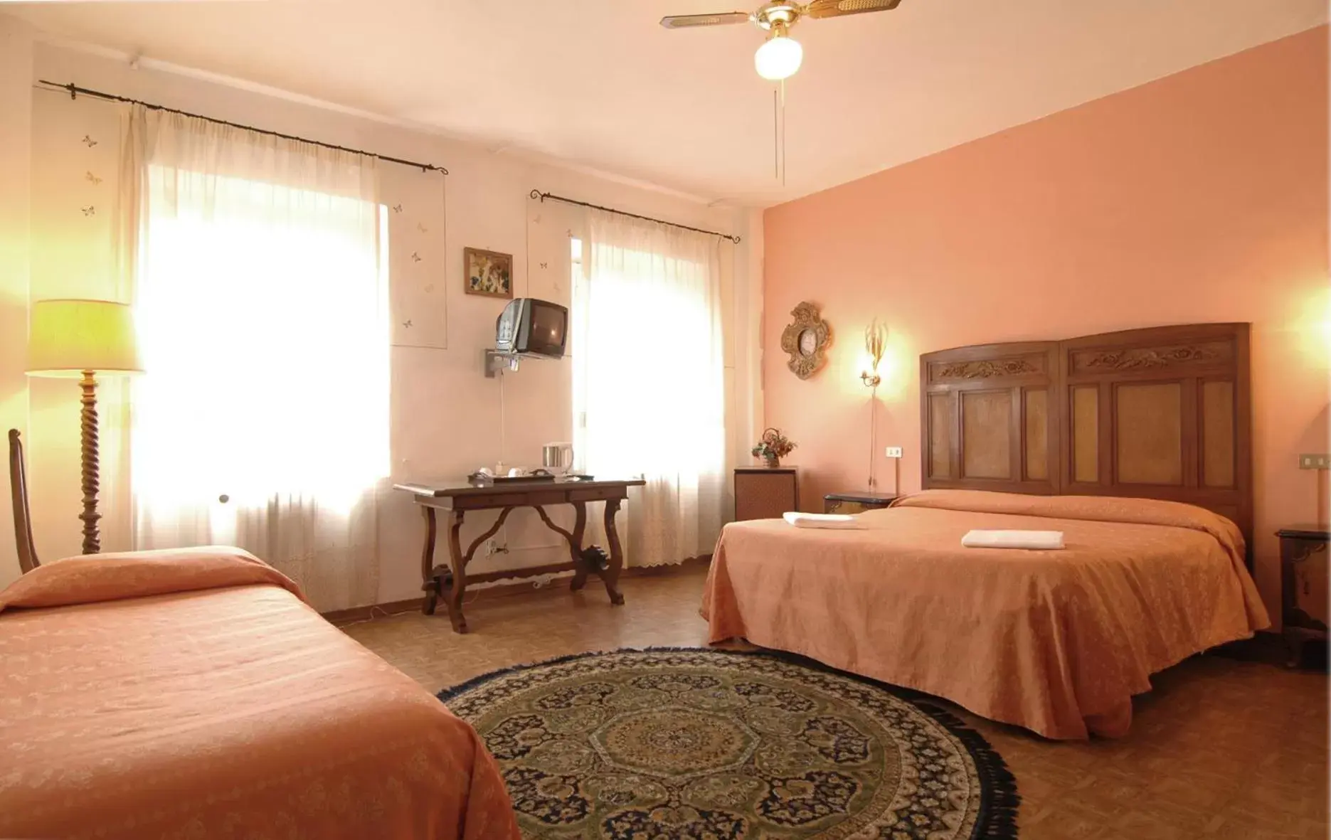 Bed in Hotel Dali